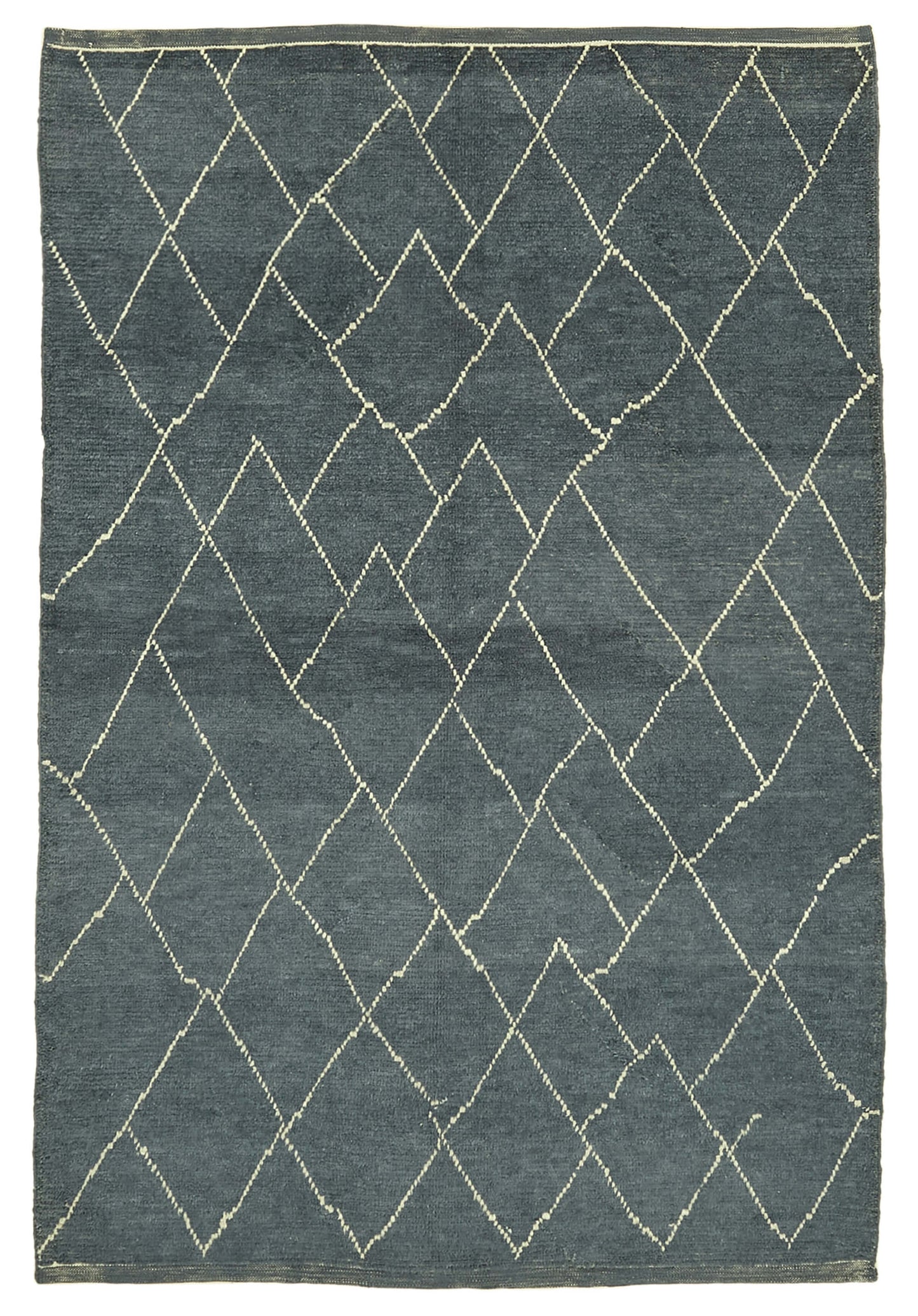 5x8 Grey Moroccan Rug - 39765