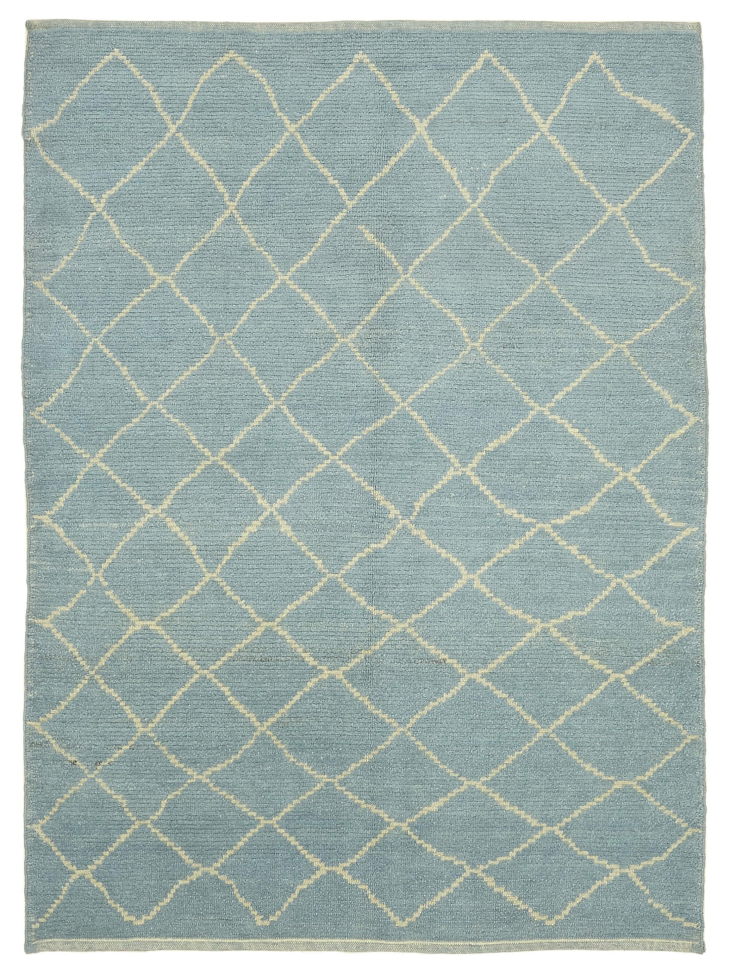 6x8 Blue Moroccan Rug - 39770