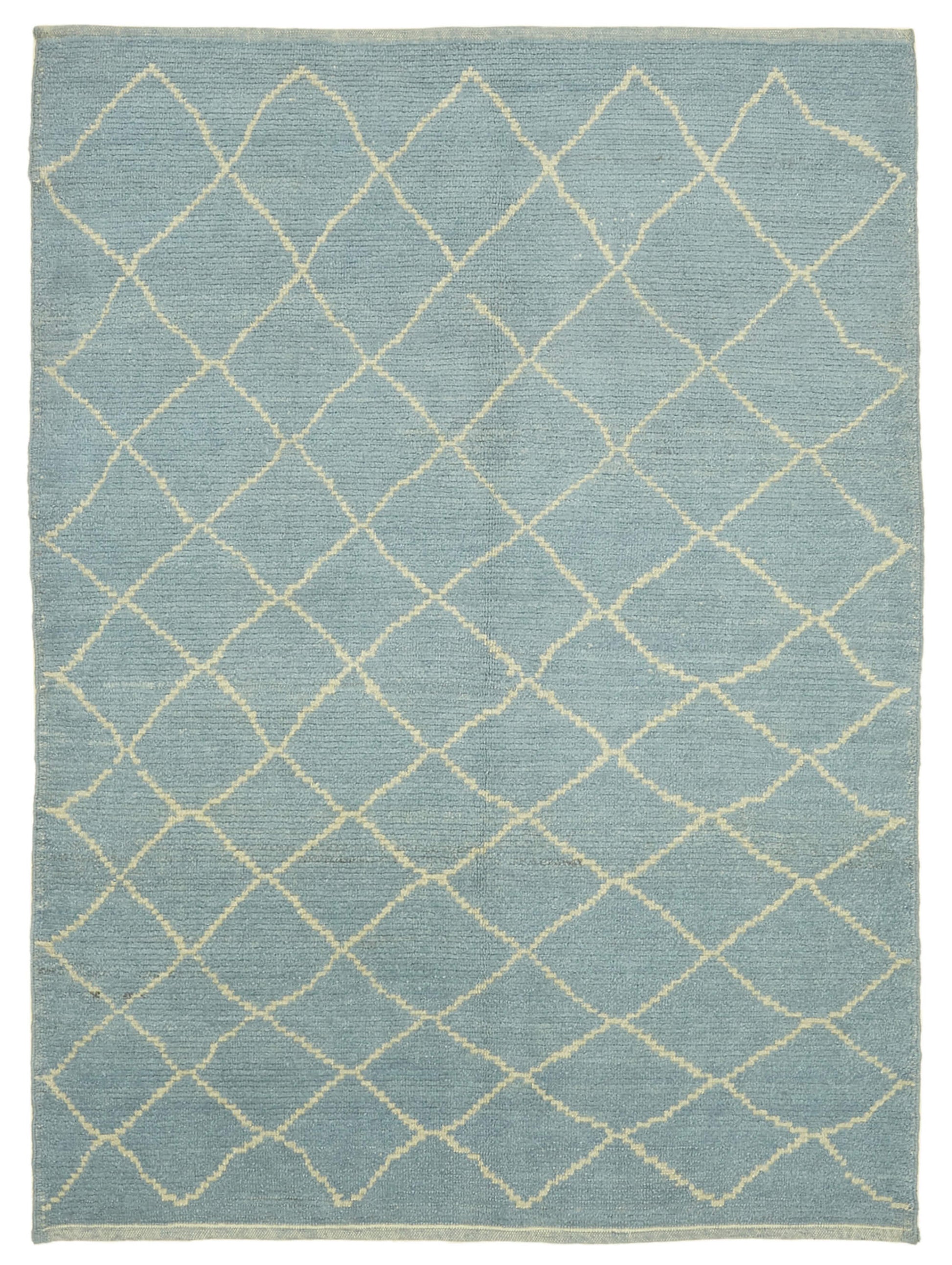 6x8 Blue Moroccan Rug - 39770