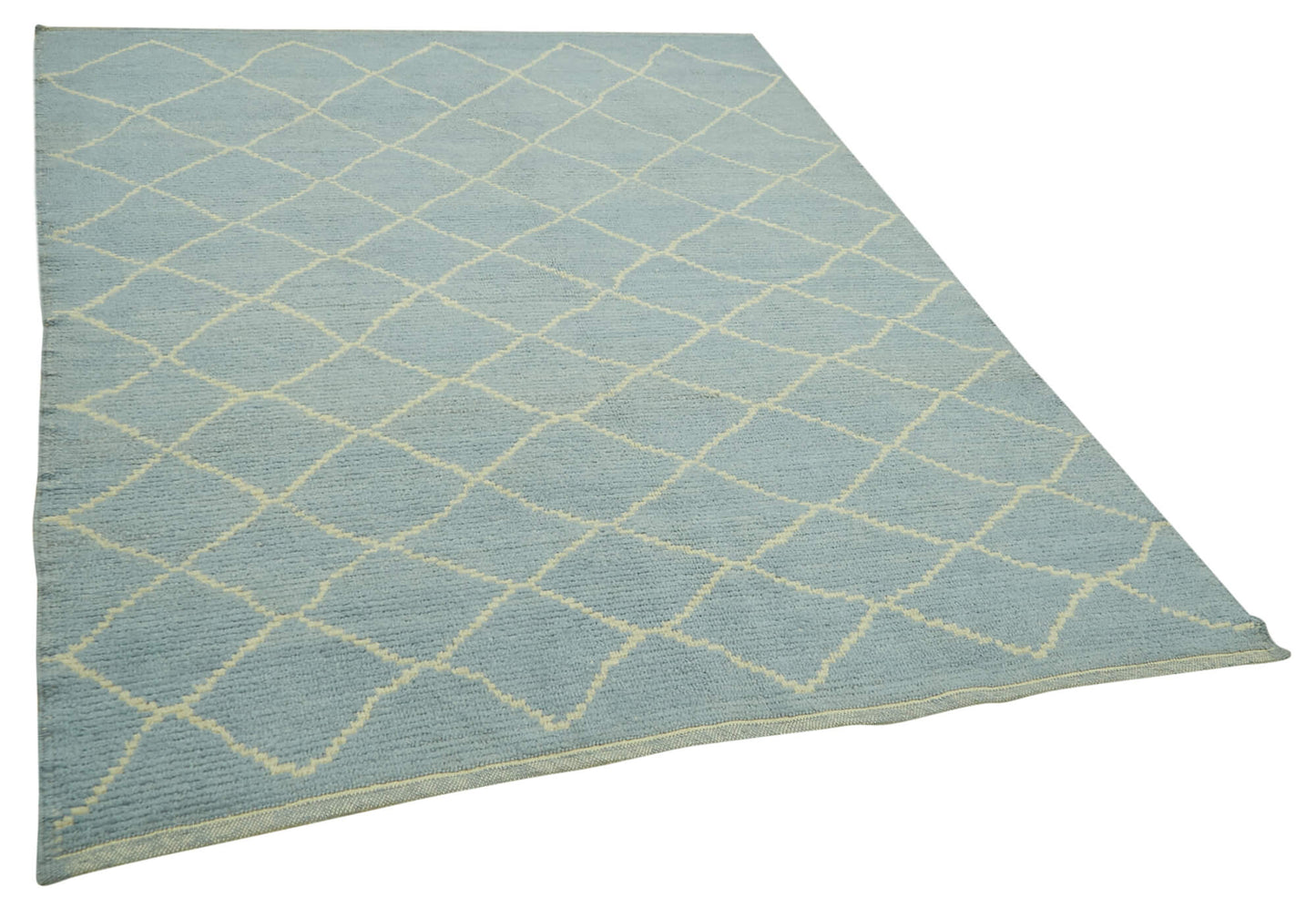 6x8 Blue Moroccan Rug - 39770