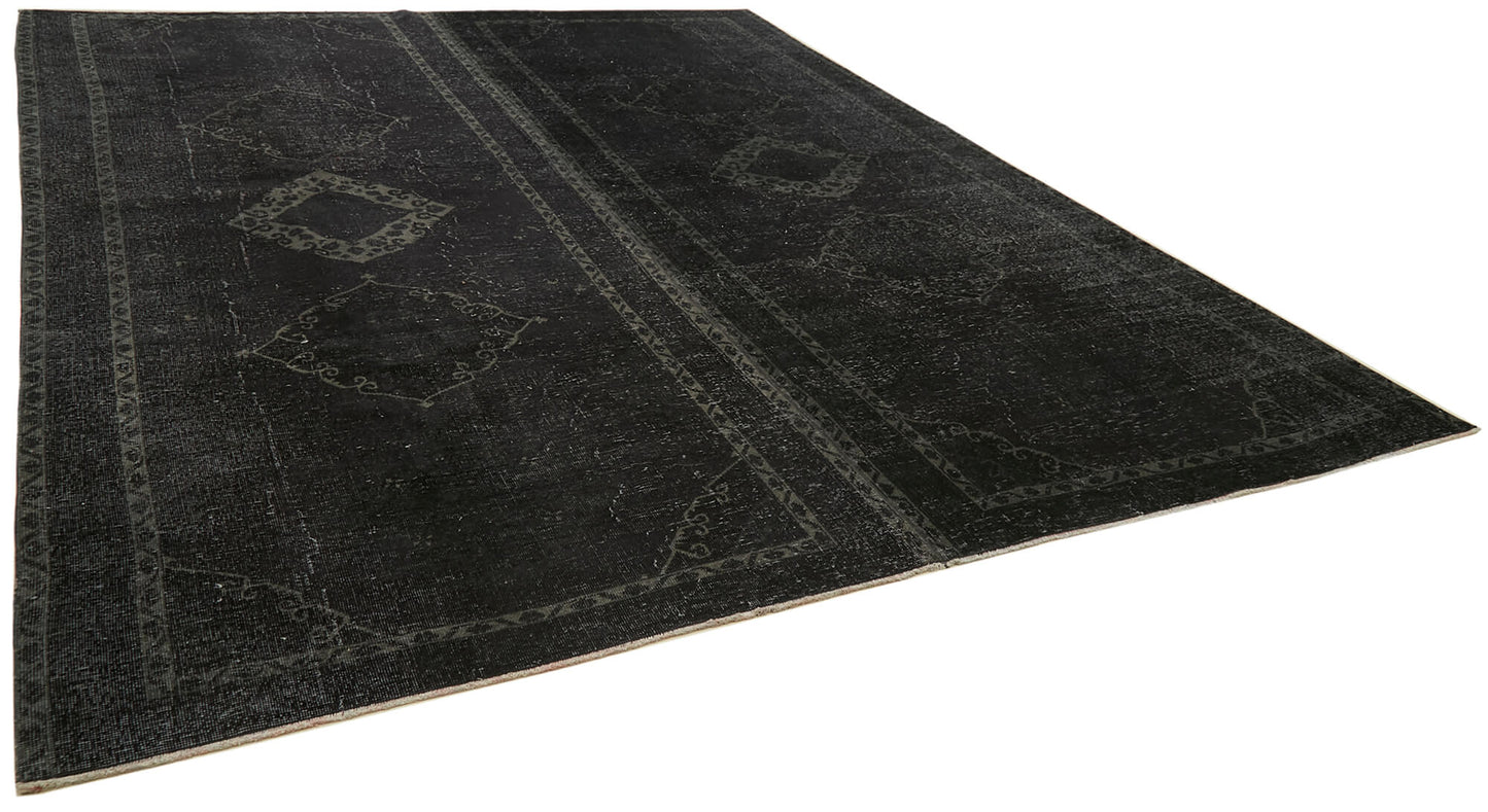 10x12 Black Overdyed Large Area Rug - 39867