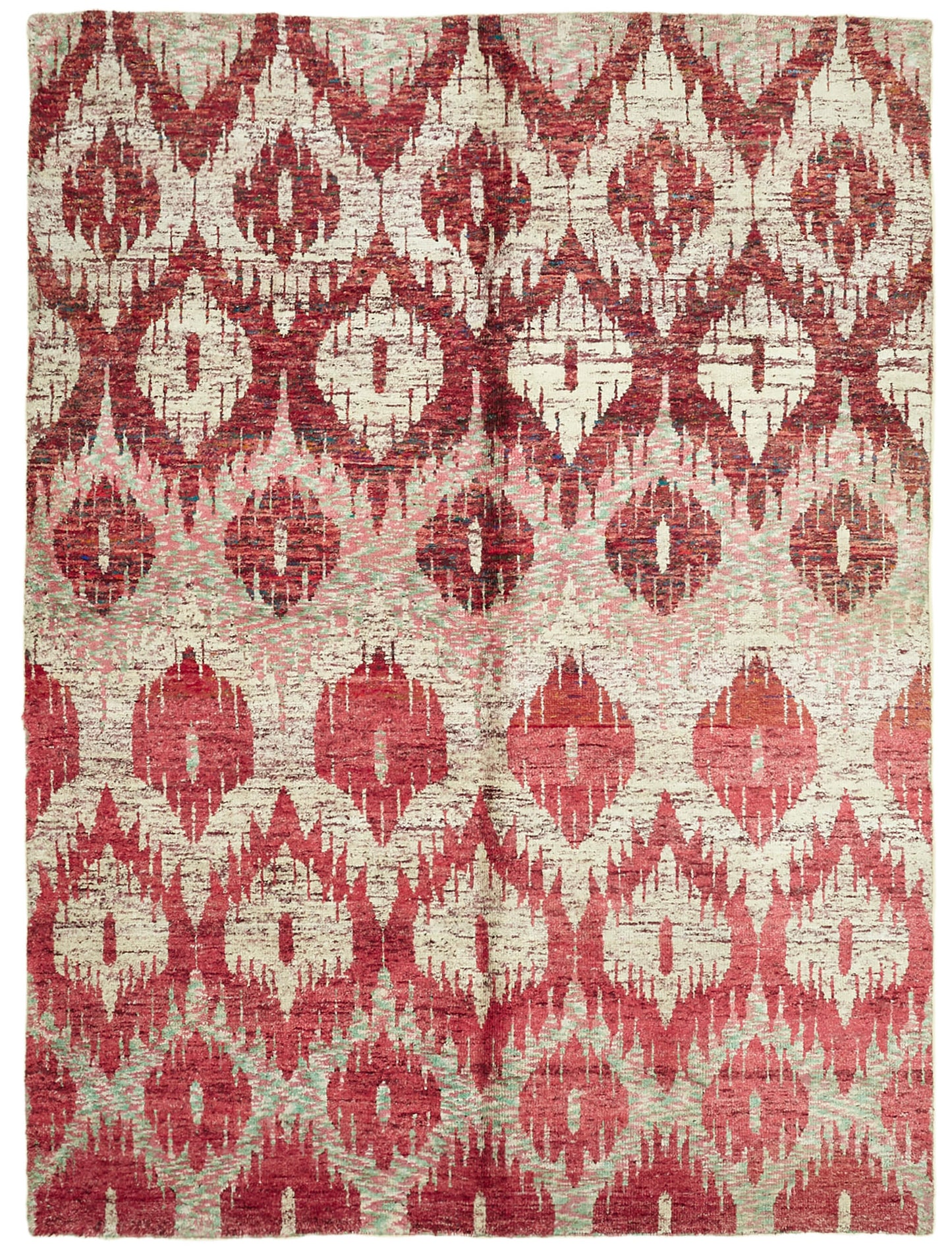 9x12 Red Moroccan Rug - 39872