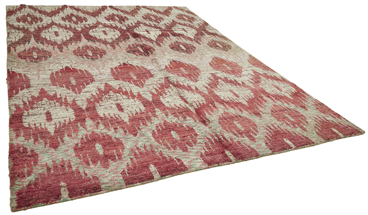 9x12 Red Moroccan Rug - 39872