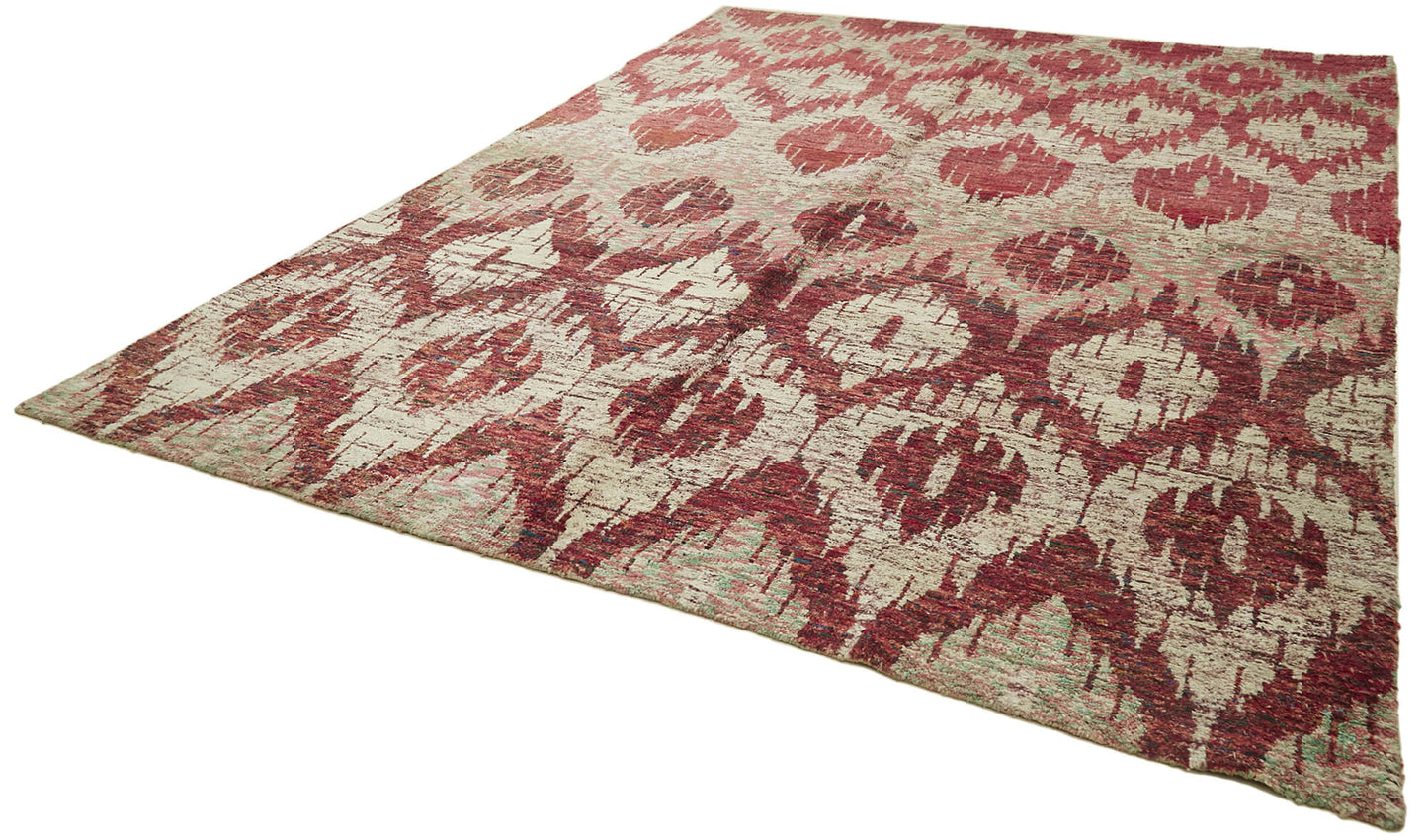 9x12 Red Moroccan Rug - 39872