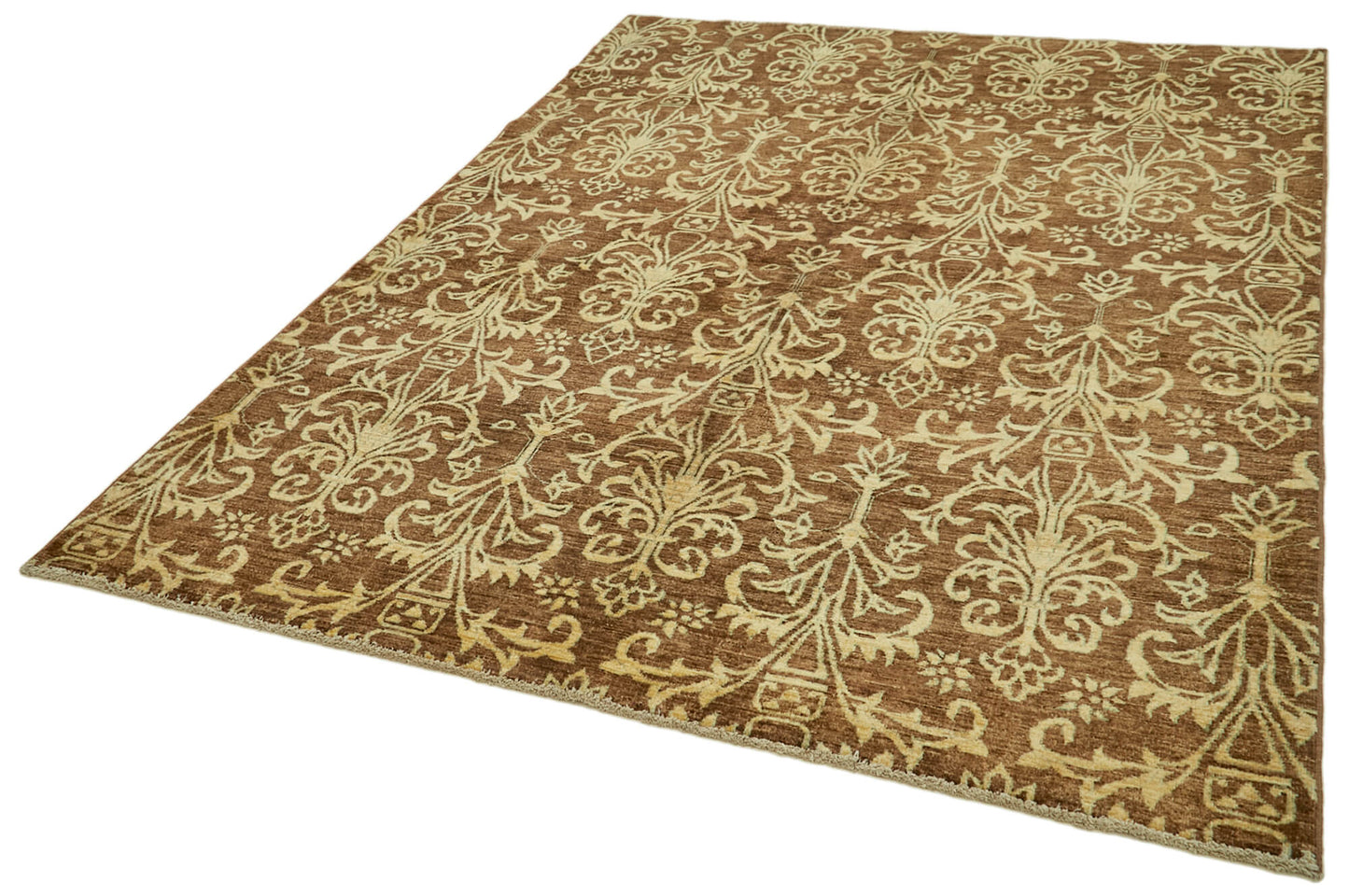 6x9 Brown Oushak Rug - 41080