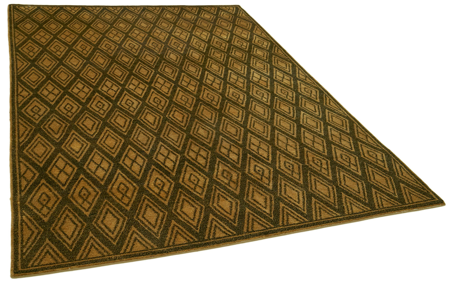 6x9 Yellow Oushak Rug - 41082