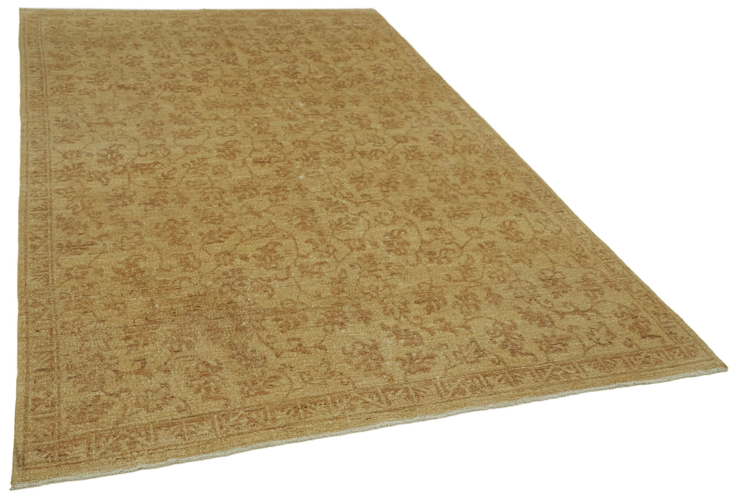 6x9 Beige Oushak Rug - 41087