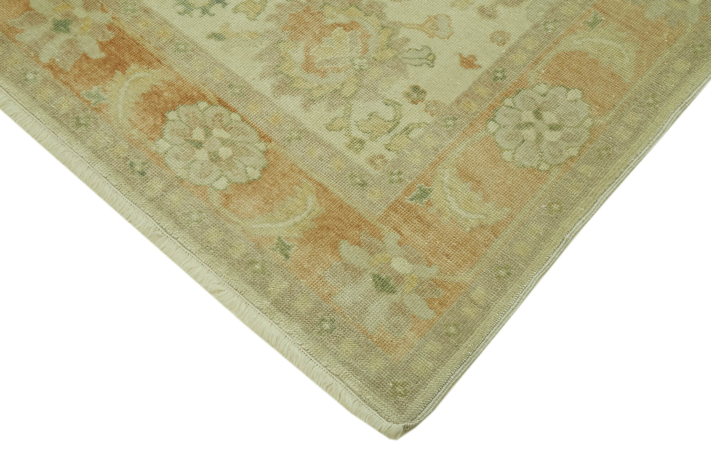 6x8 Beige Oushak Rug - 41094