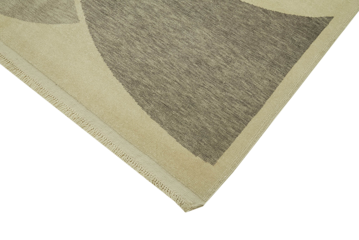 6x8 Beige Oushak Rug - 41097