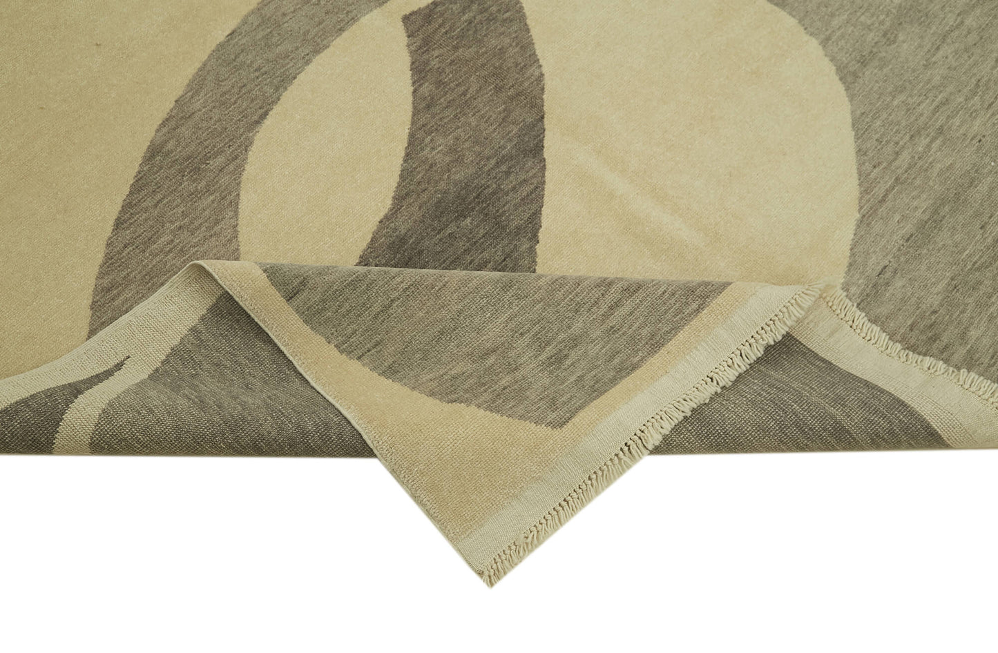 6x8 Beige Oushak Rug - 41097