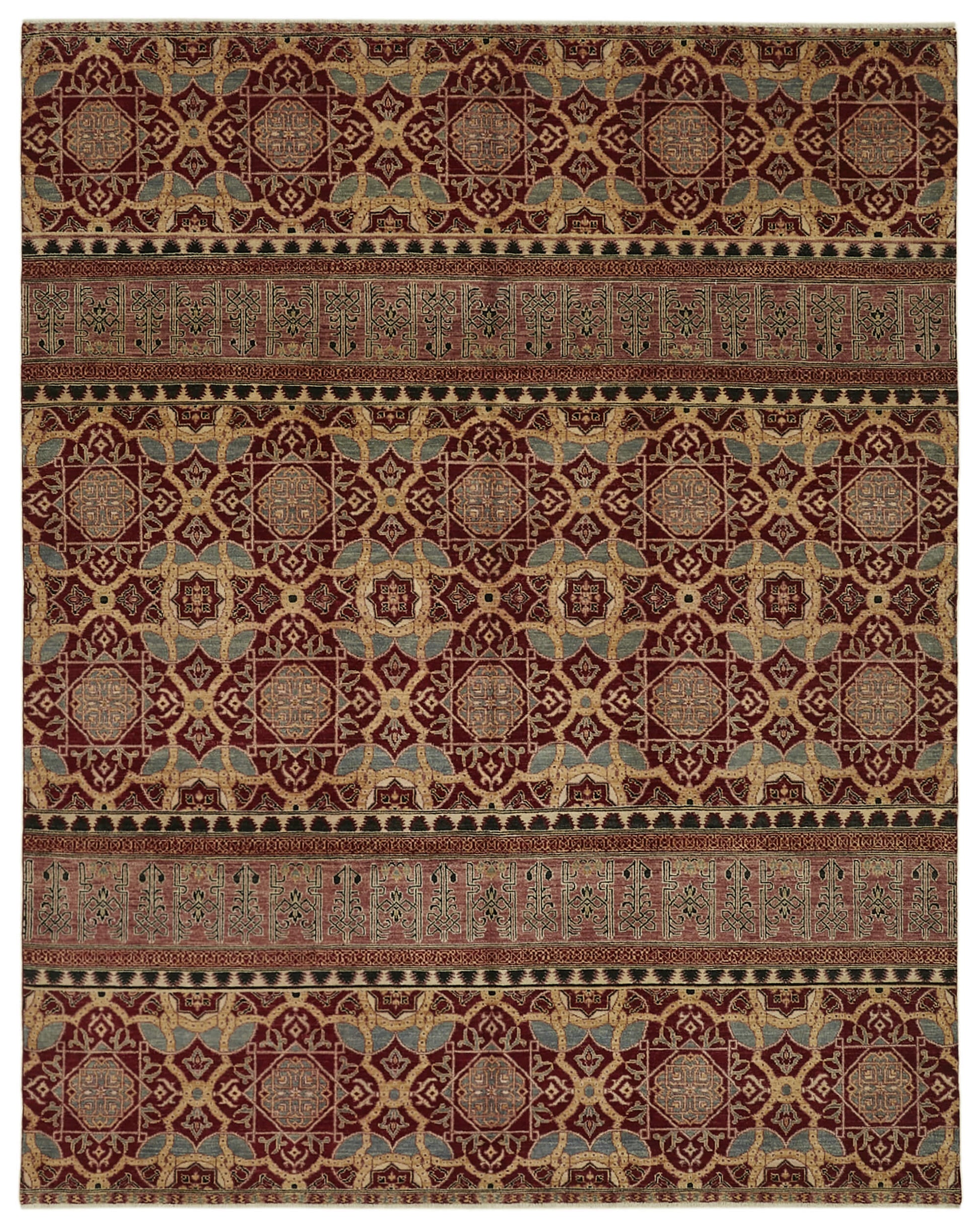 8x10 Red Oushak Rug - 41101