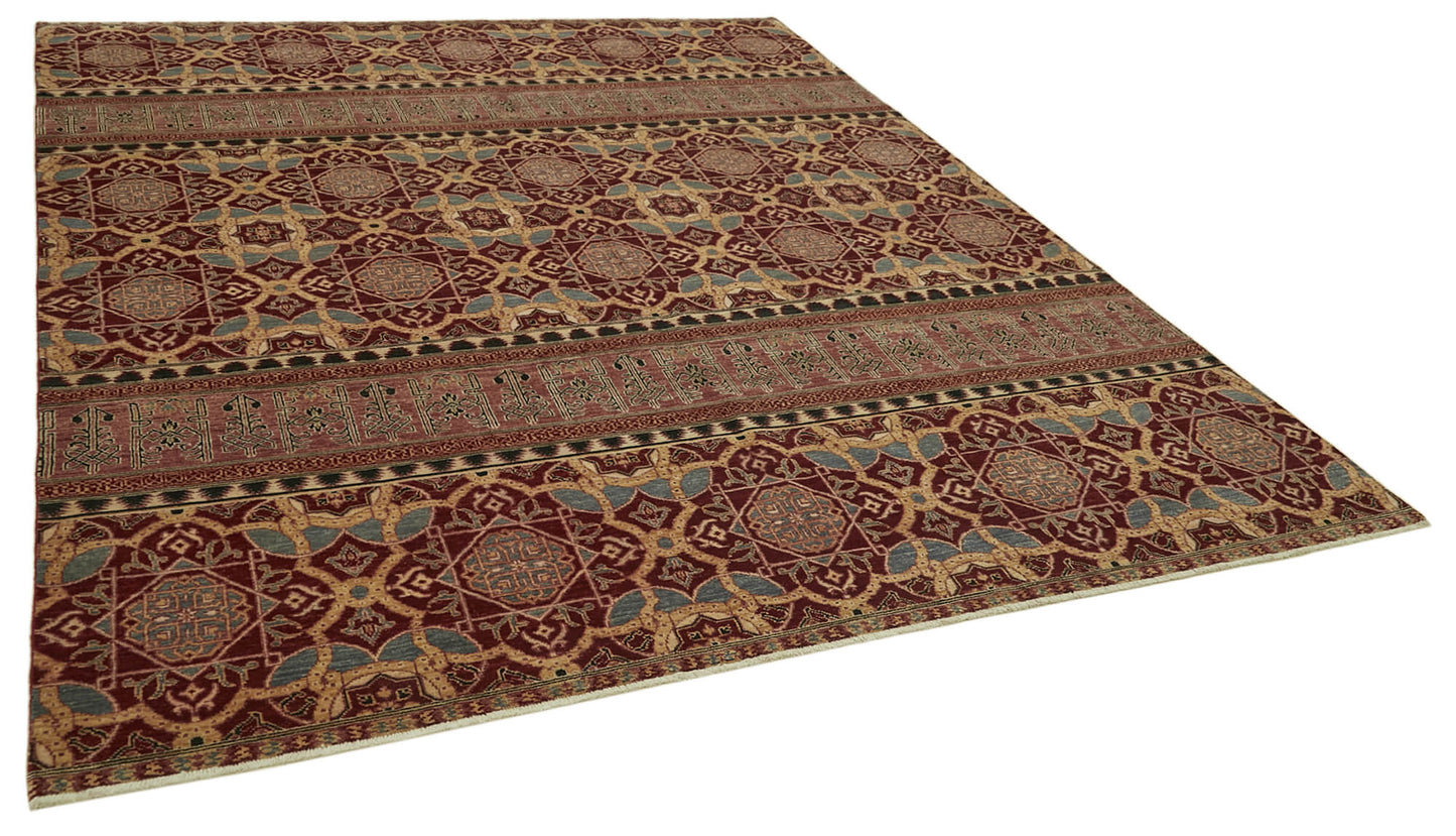 8x10 Red Oushak Rug - 41101