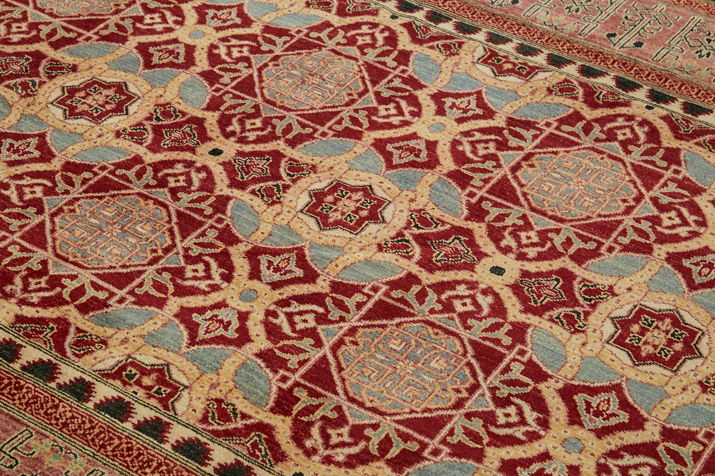 8x10 Red Oushak Rug - 41101