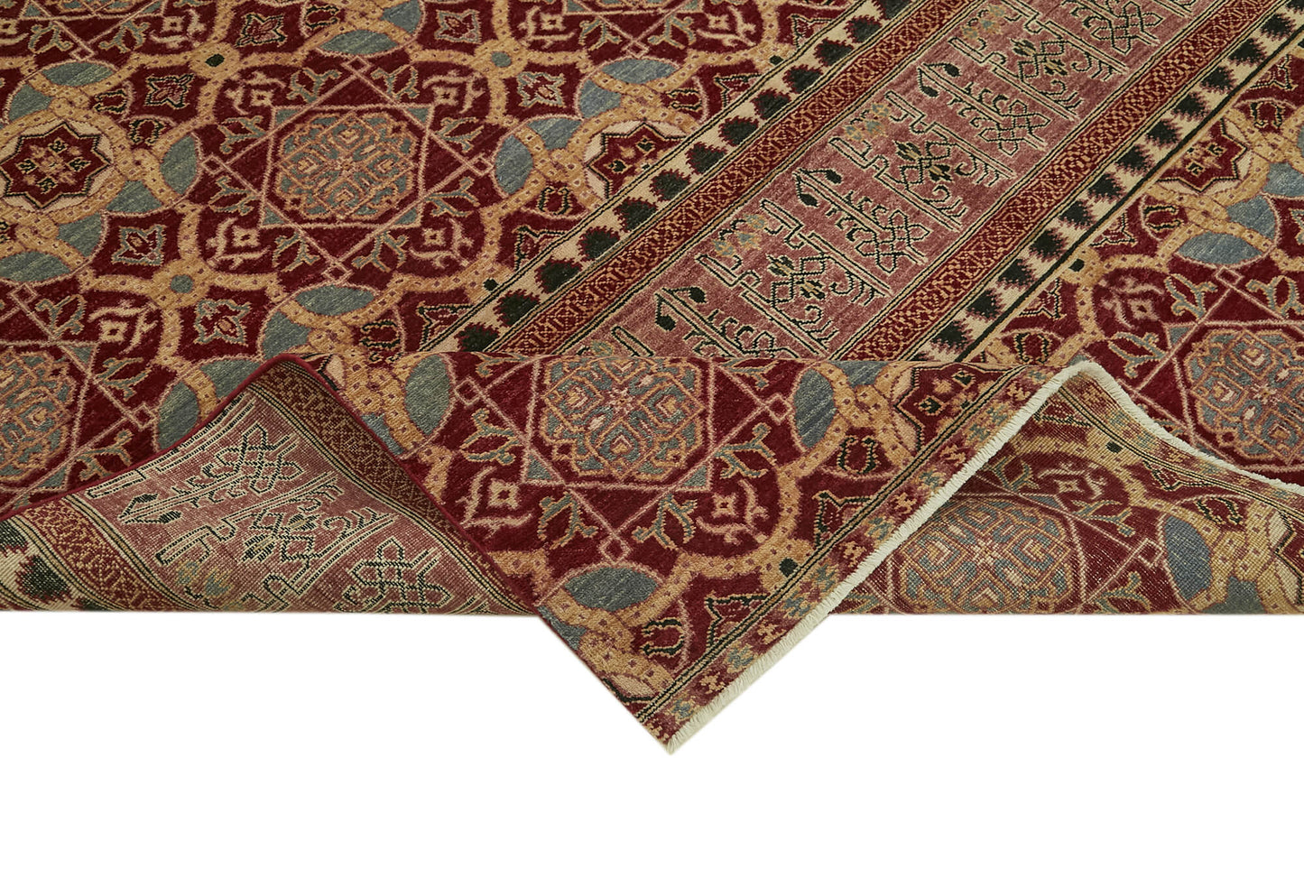 8x10 Red Oushak Rug - 41101