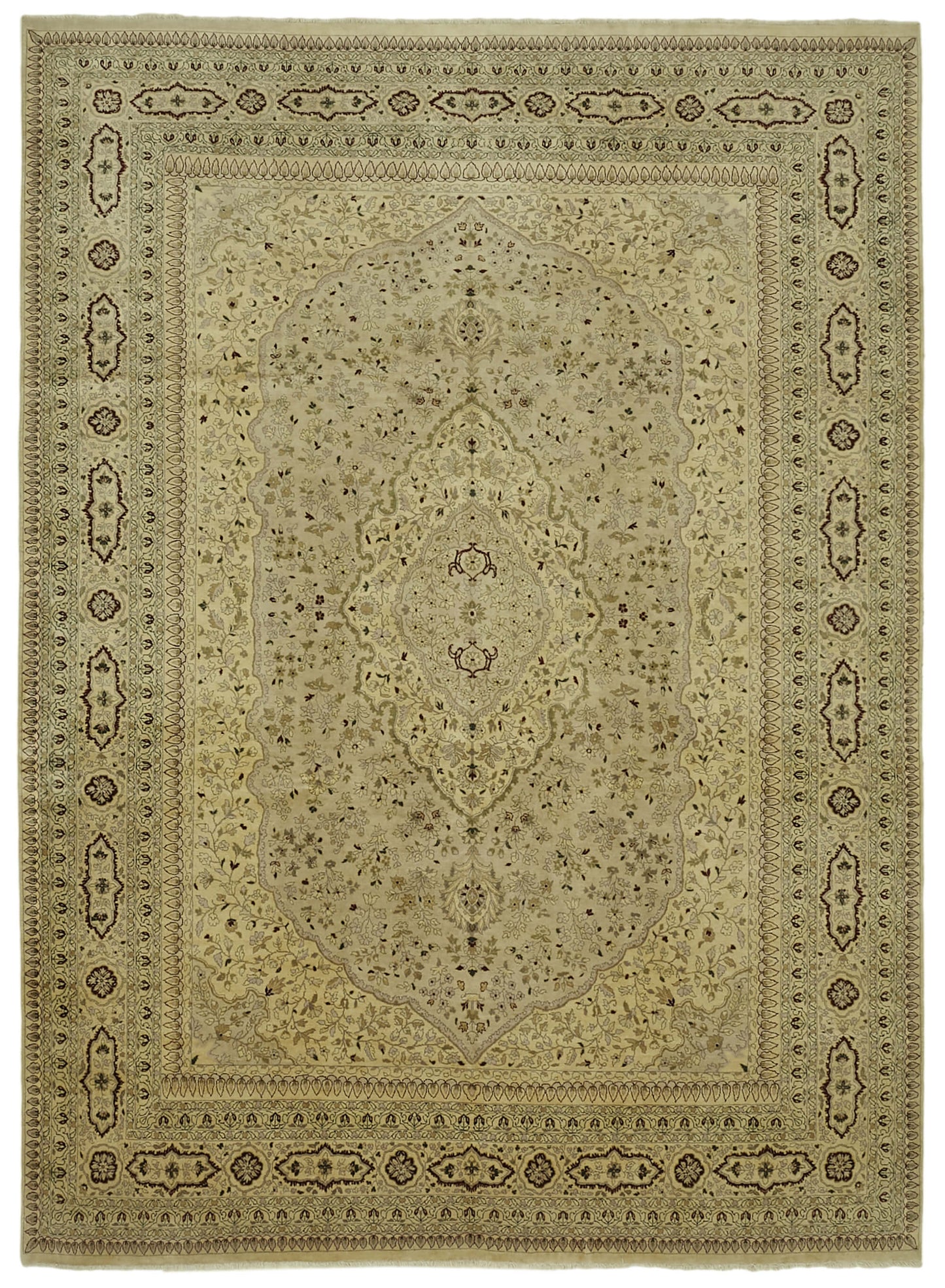 10x14 Beige Oushak Rug - 41103