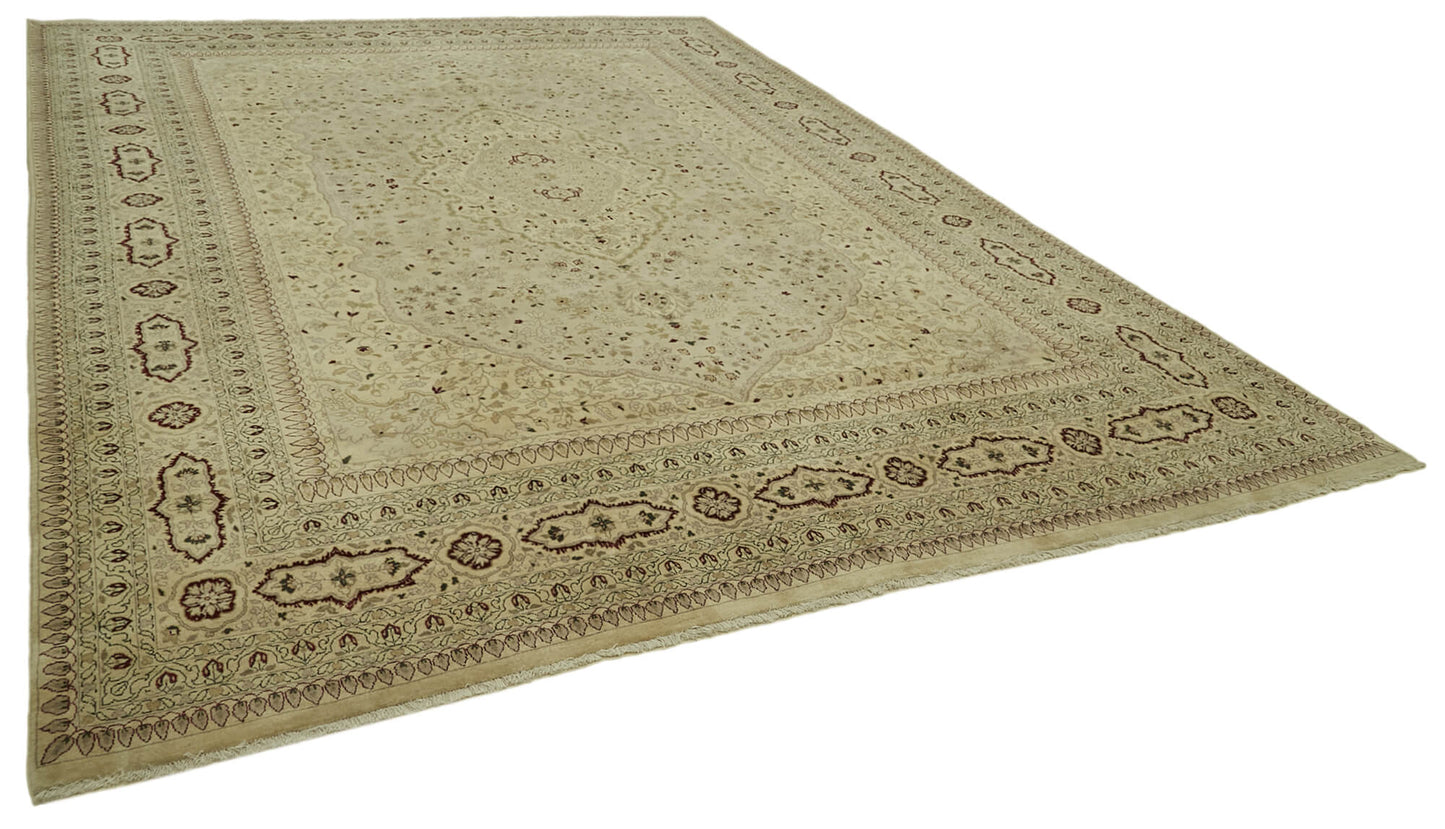 10x14 Beige Oushak Rug - 41103