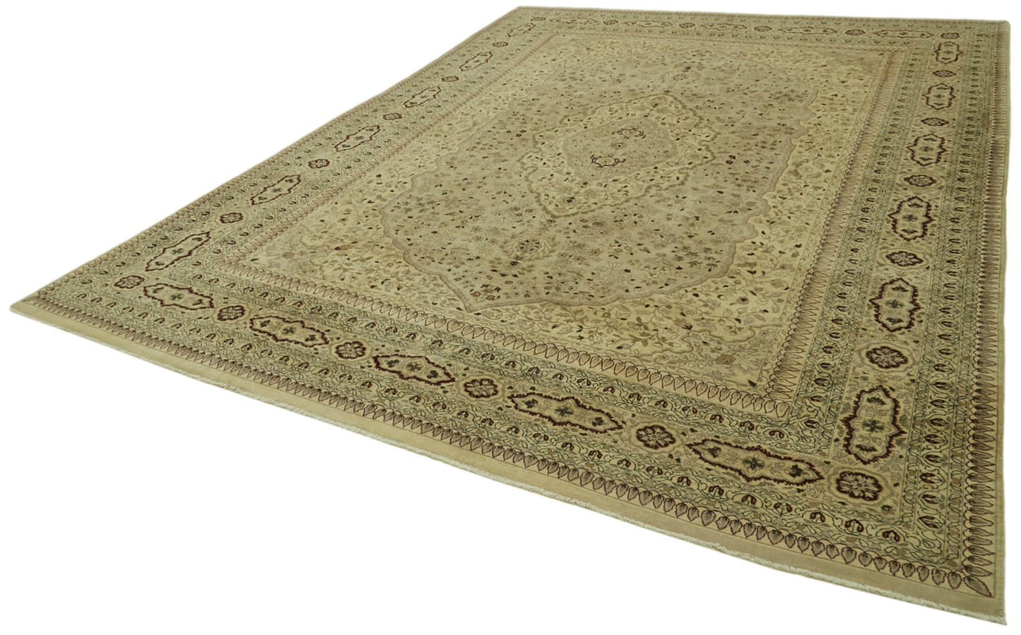 10x14 Beige Oushak Rug - 41103