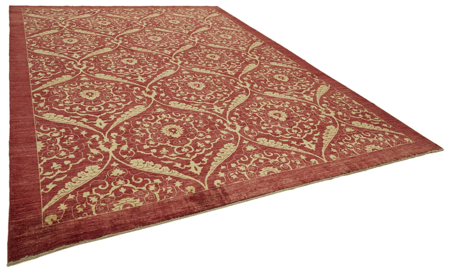 10x14 Red Oushak Rug - 41104