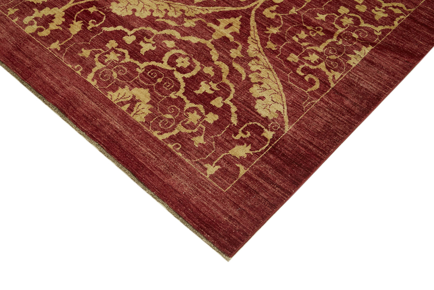 10x14 Red Oushak Rug - 41104