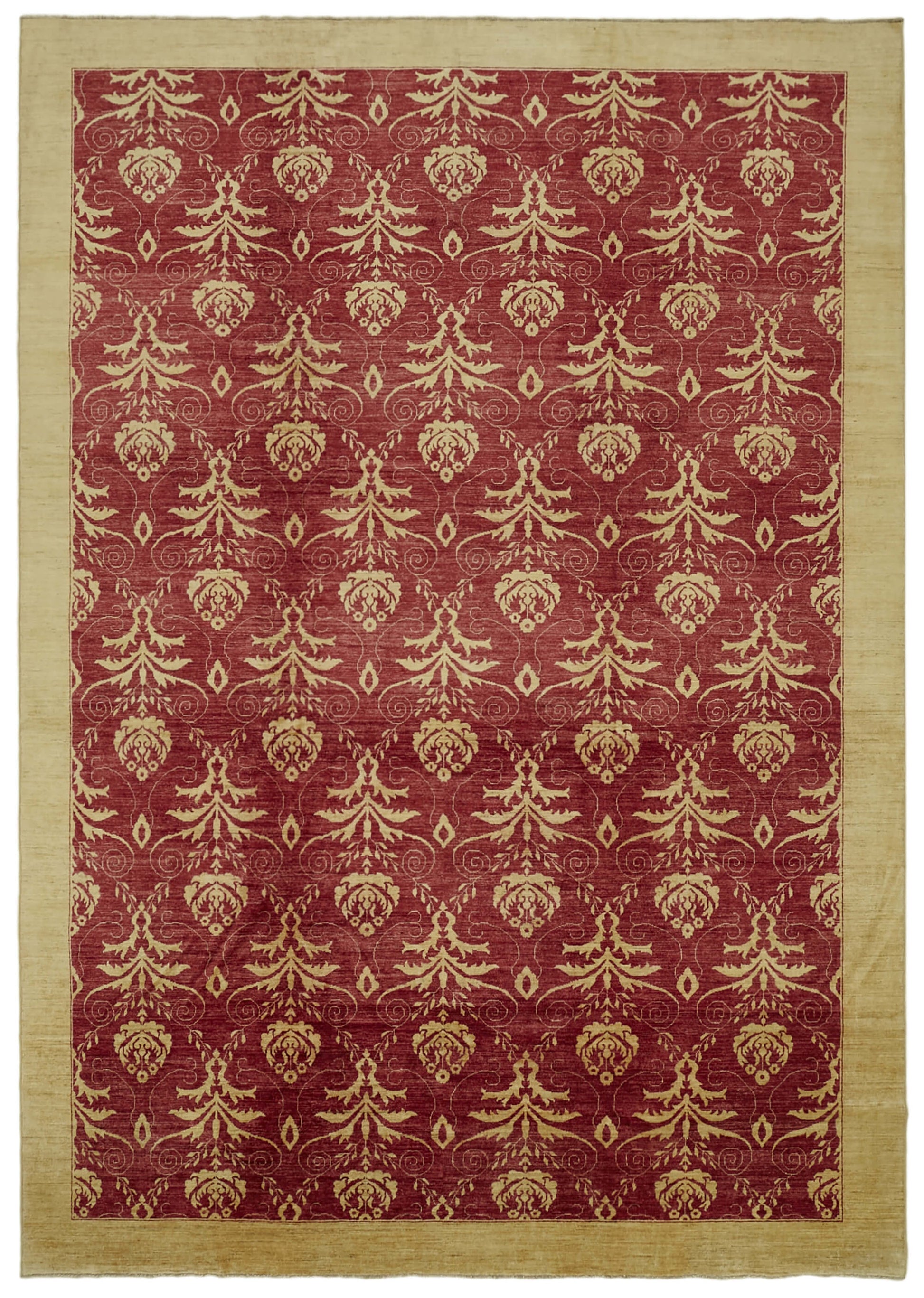 10x14 Red Oushak Rug - 41105