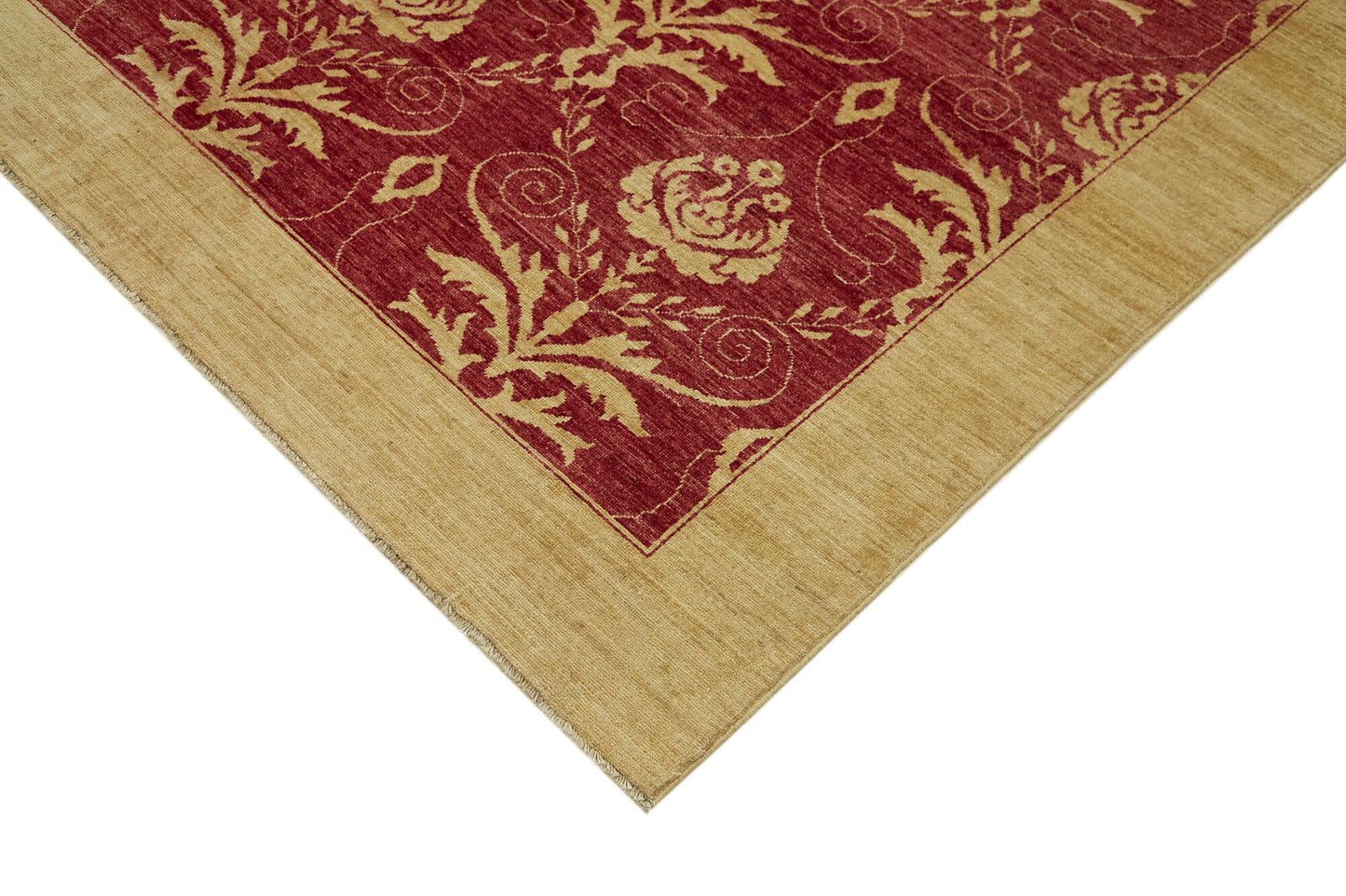 10x14 Red Oushak Rug - 41105