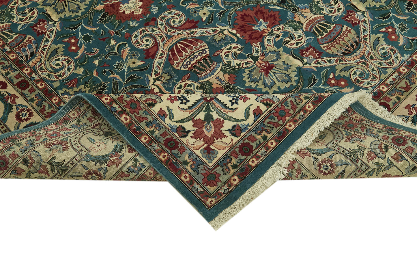 8x10 Green Oushak Rug - 41107