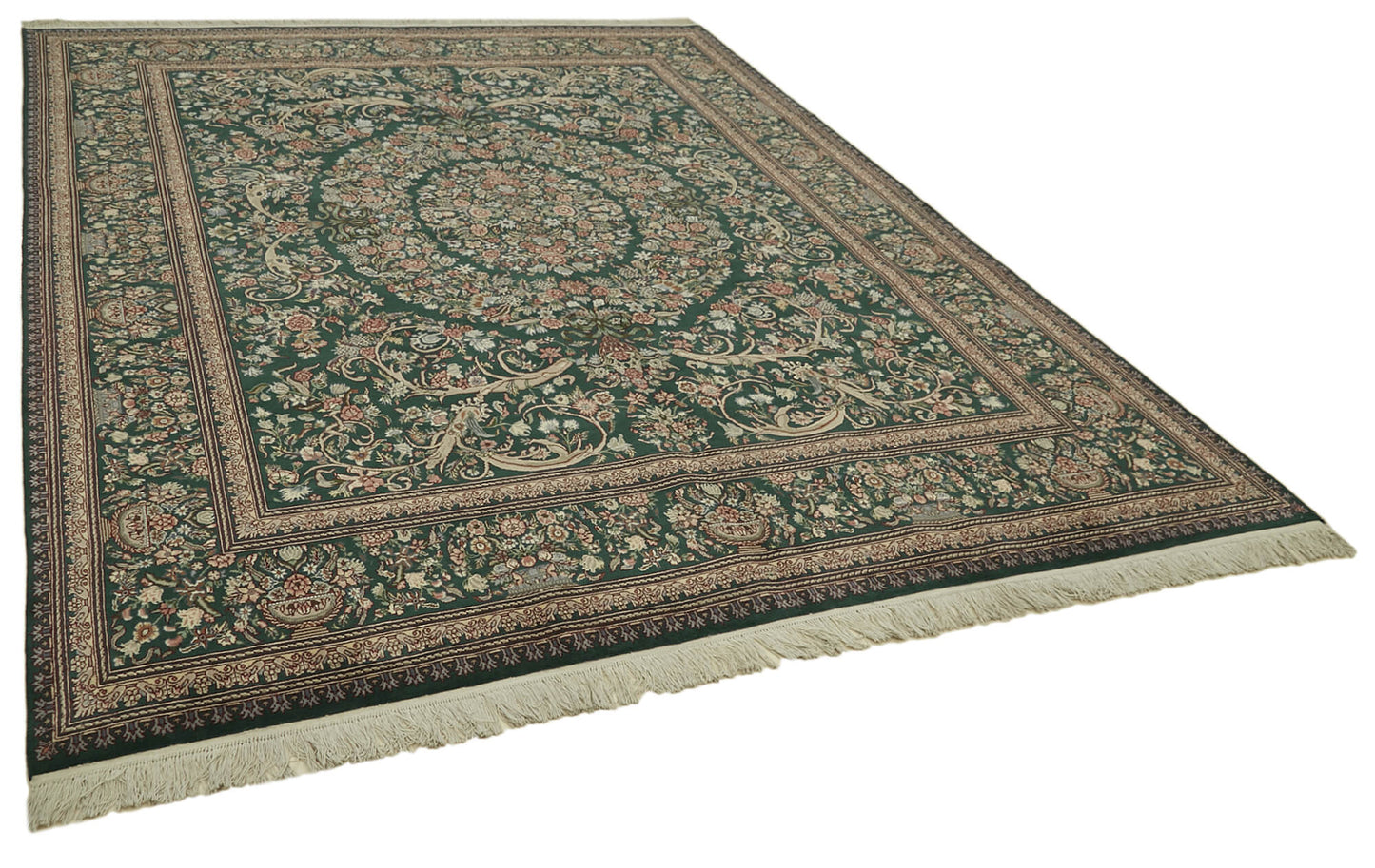 8x11 Green Oushak Rug - 41110