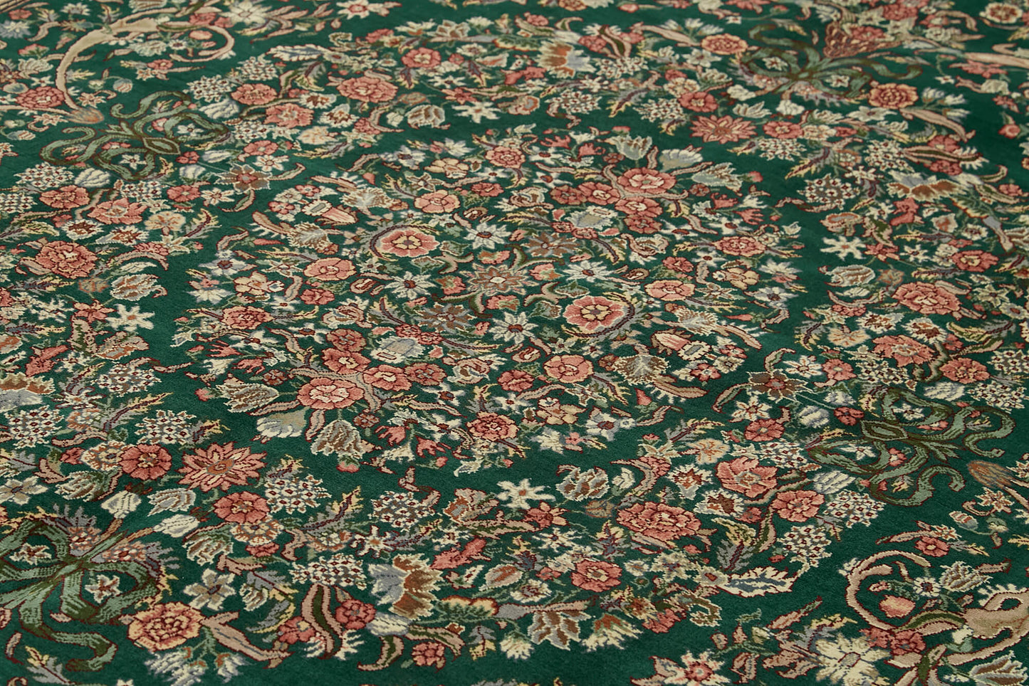 8x11 Green Oushak Rug - 41110