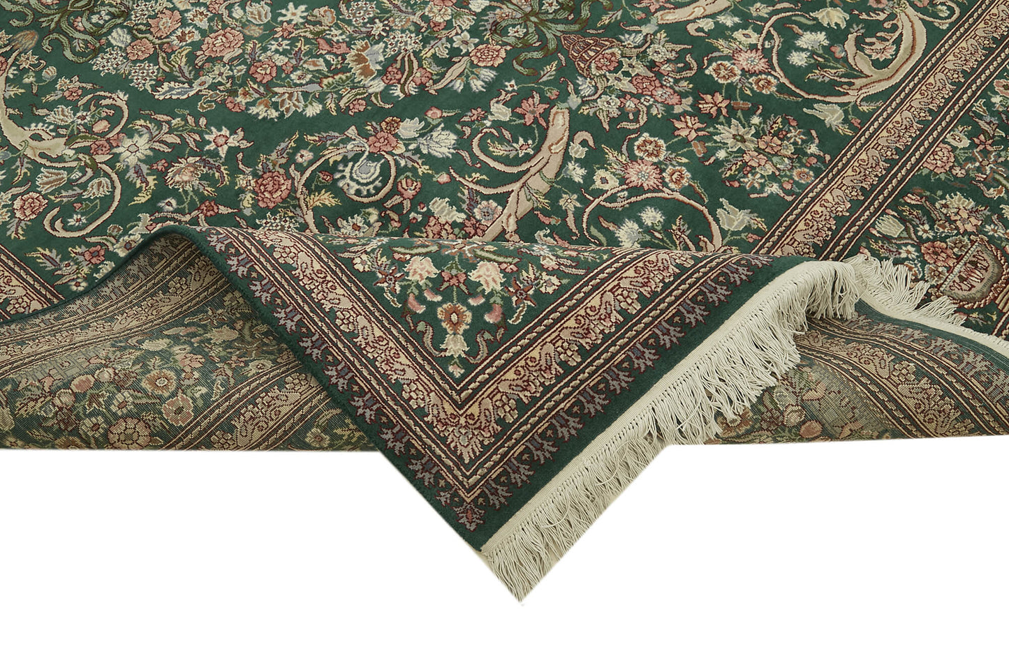 8x11 Green Oushak Rug - 41110