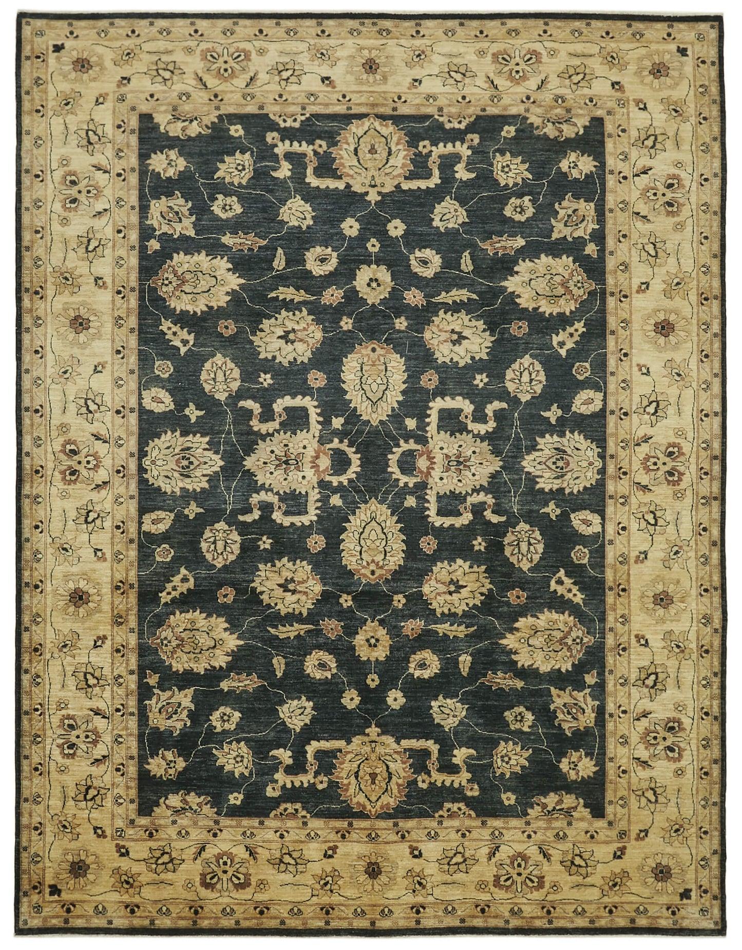 8x10 Beige Oushak Rug - 41113