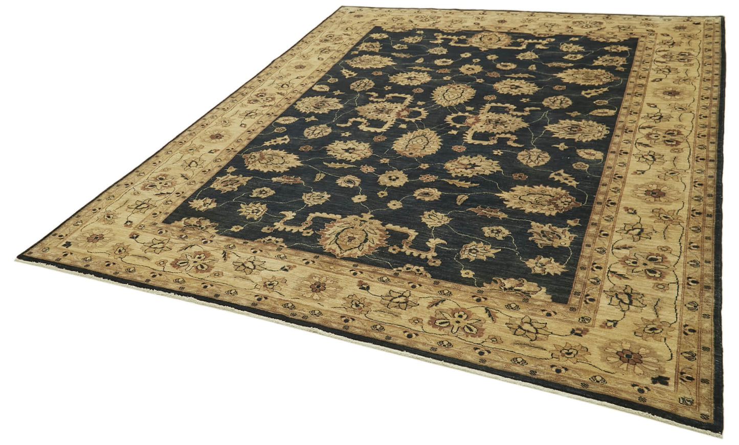 8x10 Beige Oushak Rug - 41113