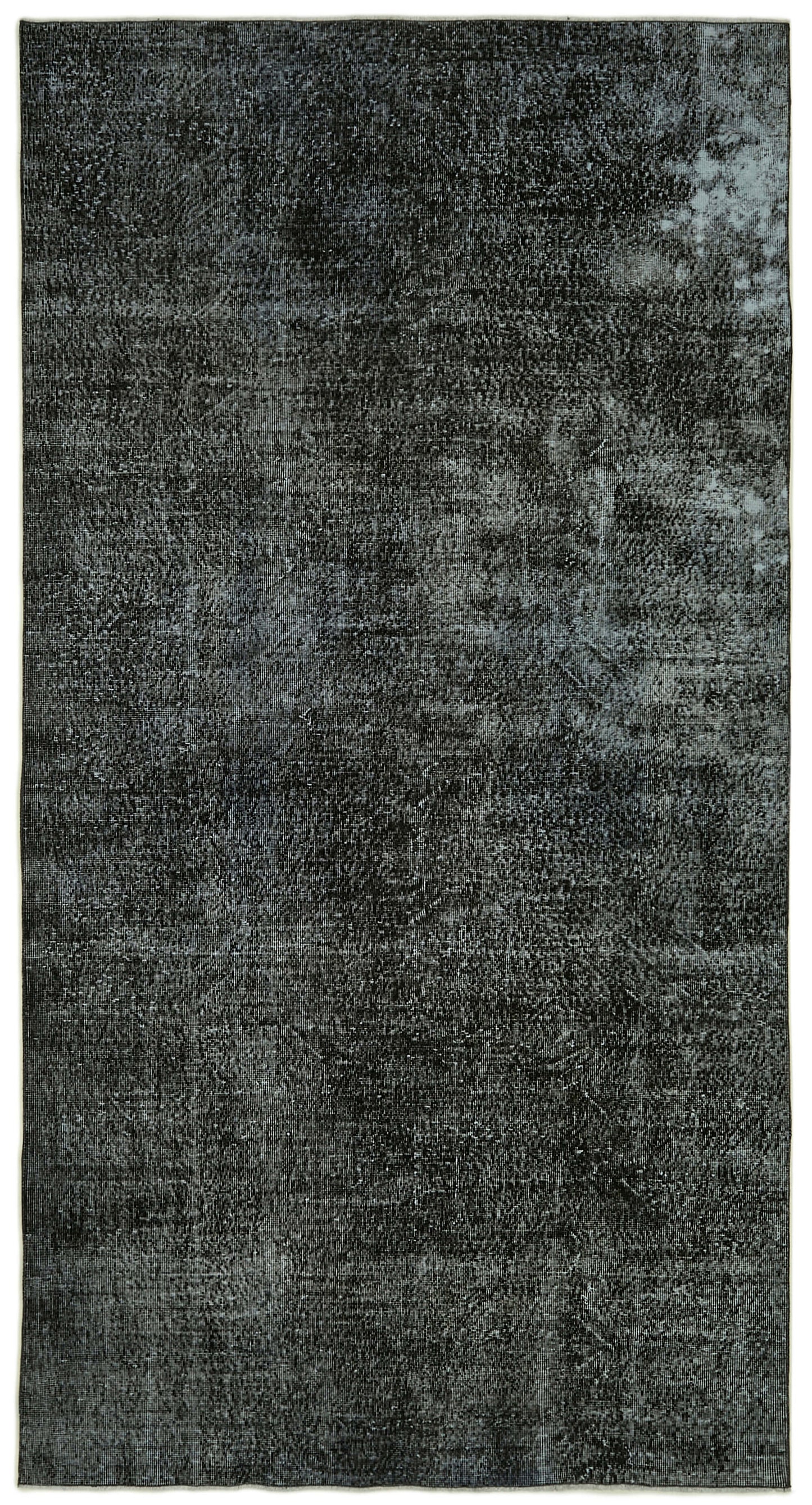 6x11 Black Overdyed Rug - 41116