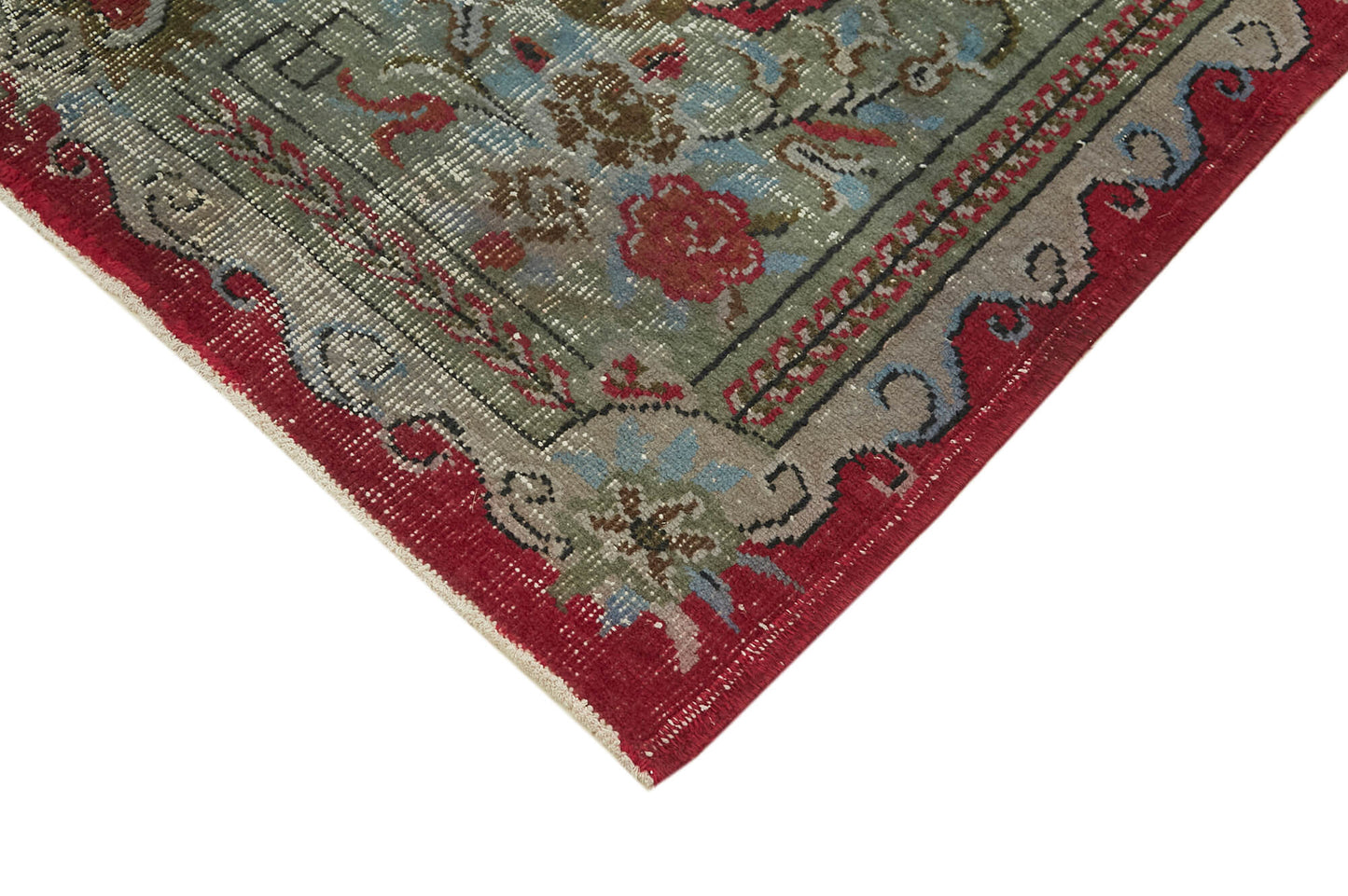 6x9 Blue Overdyed Rug - 41120