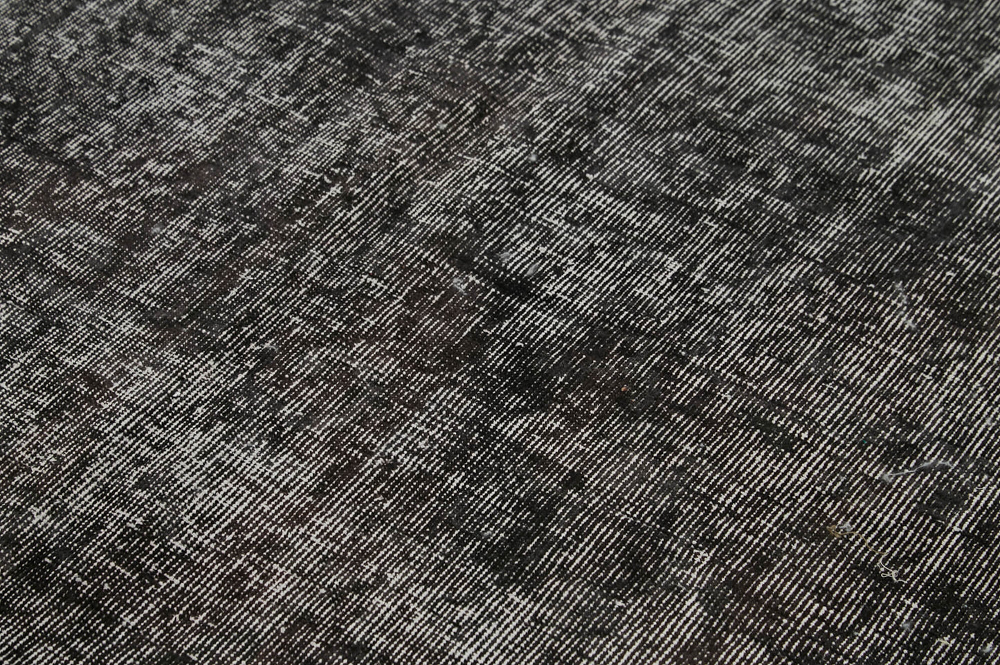 6x10 Black Overdyed Rug - 41122