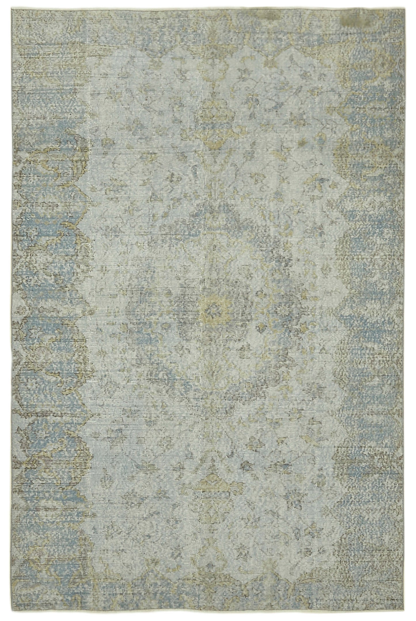 6x9 Blue Overdyed Rug - 41123