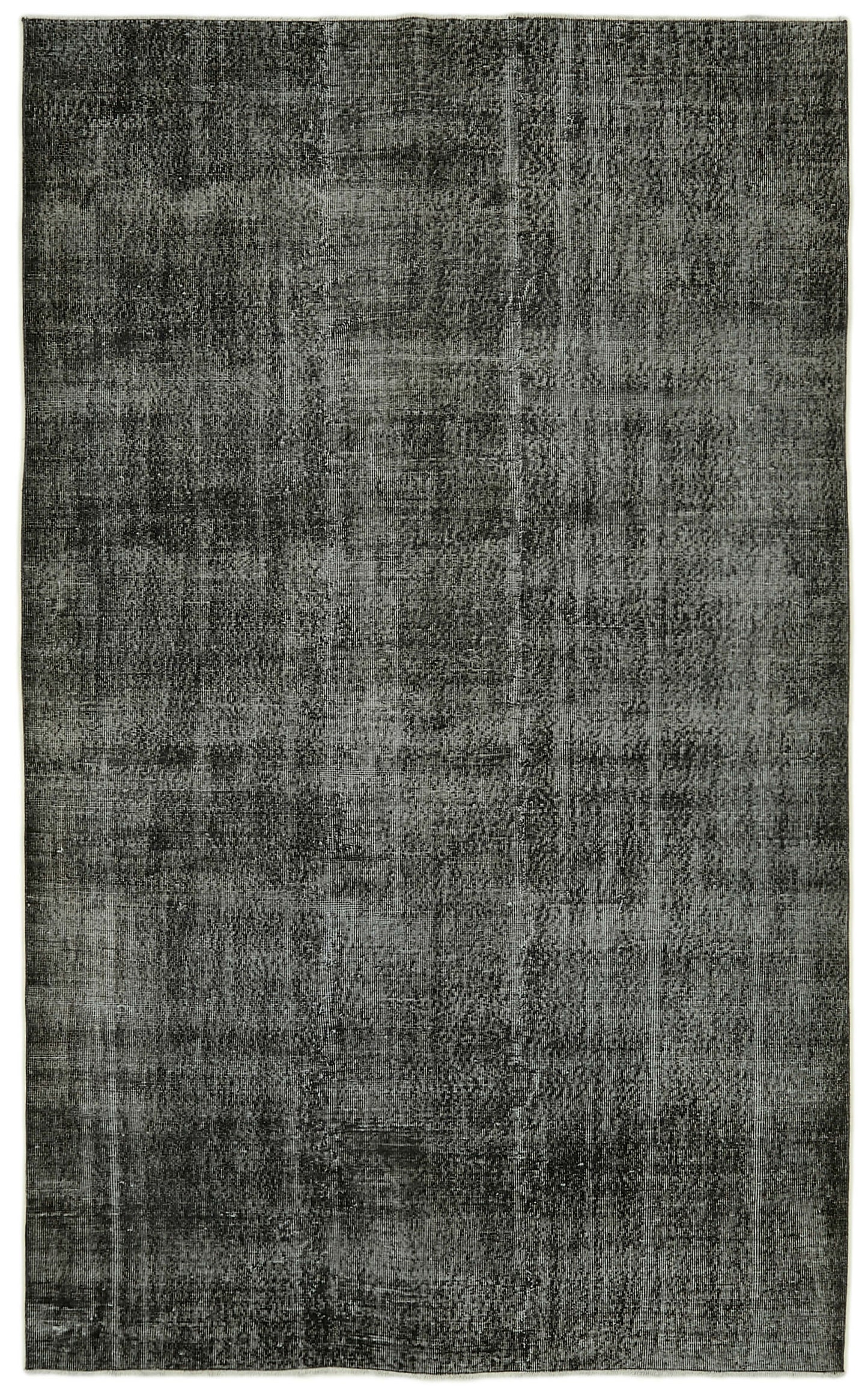 6x10 Black Overdyed Rug - 41124