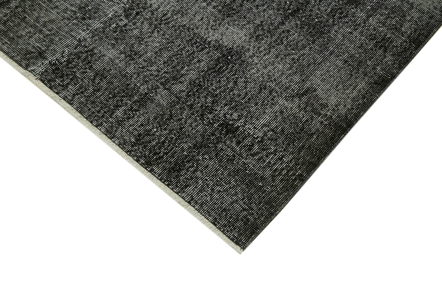 6x10 Black Overdyed Rug - 41124