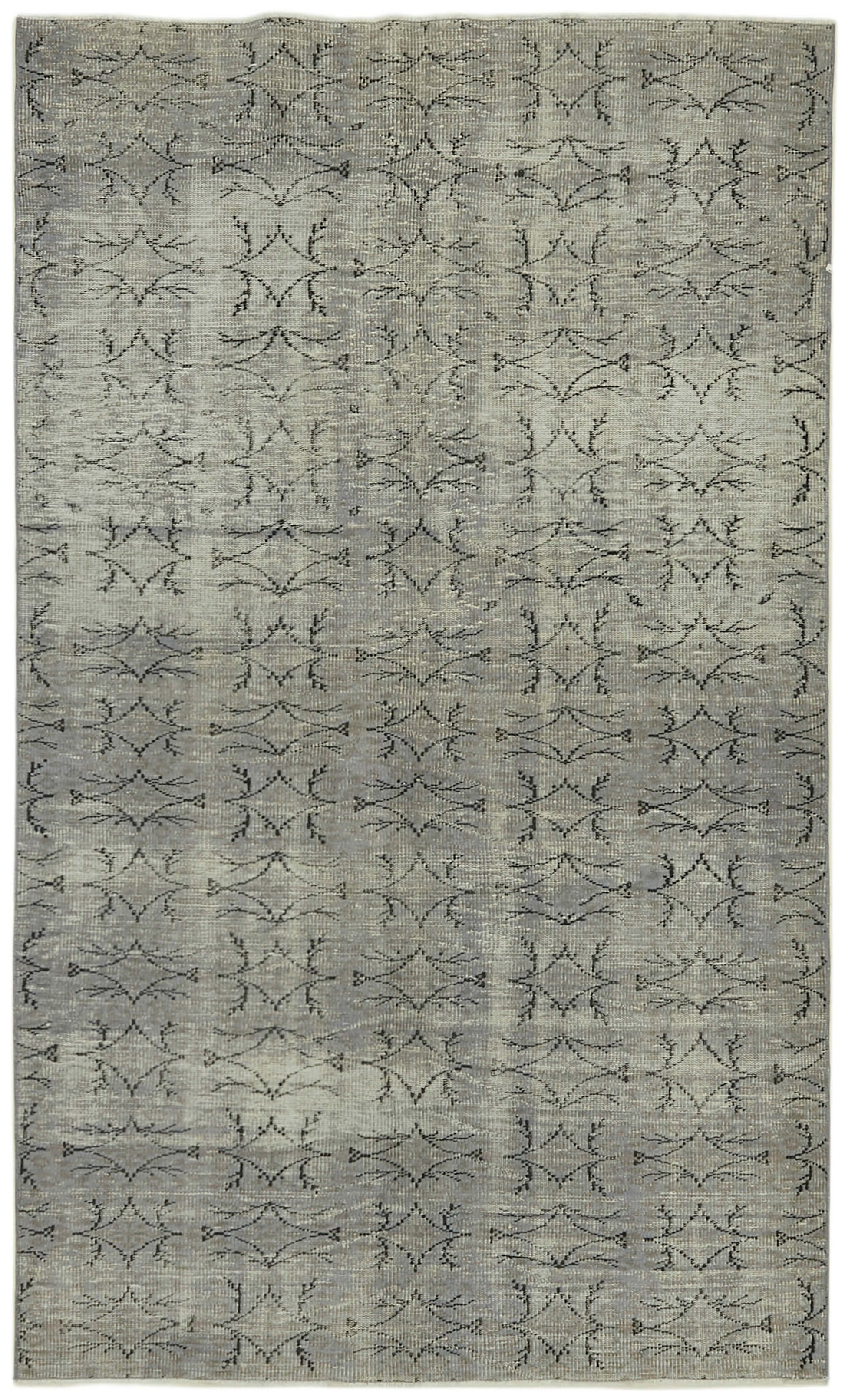 5x8 Grey Overdyed Rug - 41126