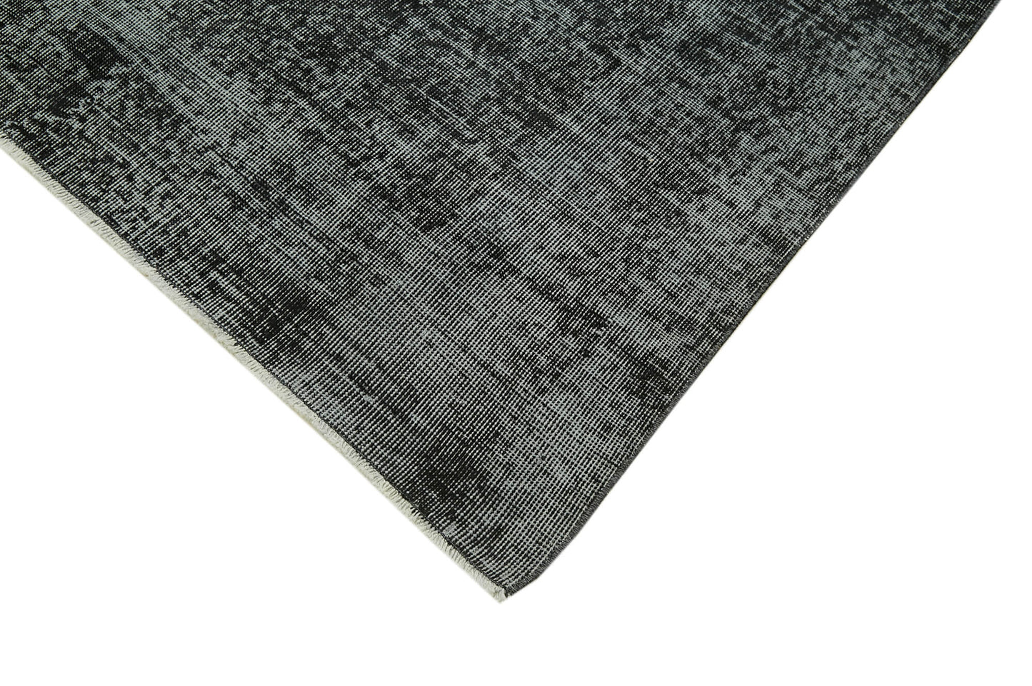 7x10 Black Overdyed Rug - 41133