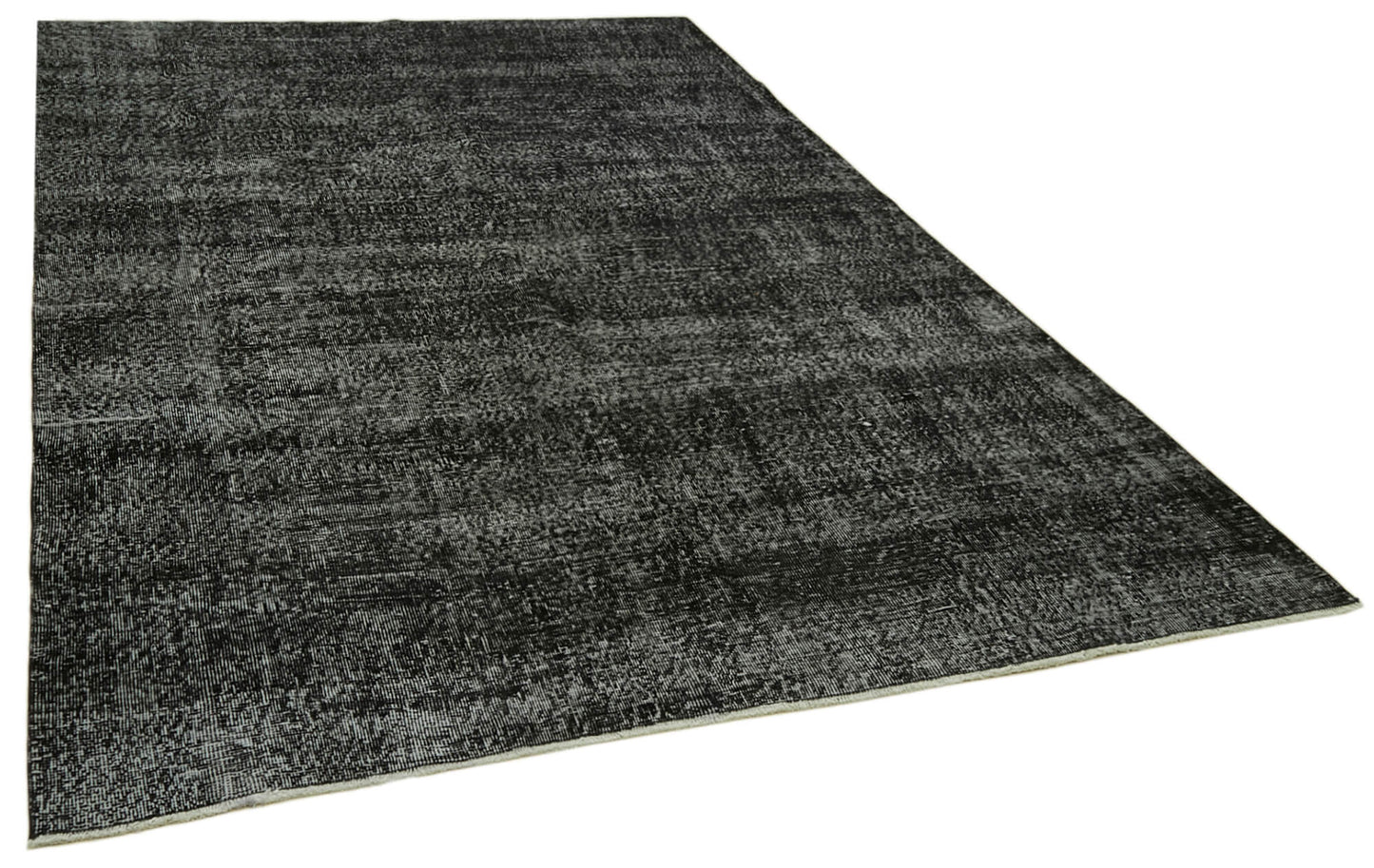 6x9 Black Overdyed Rug - 41140