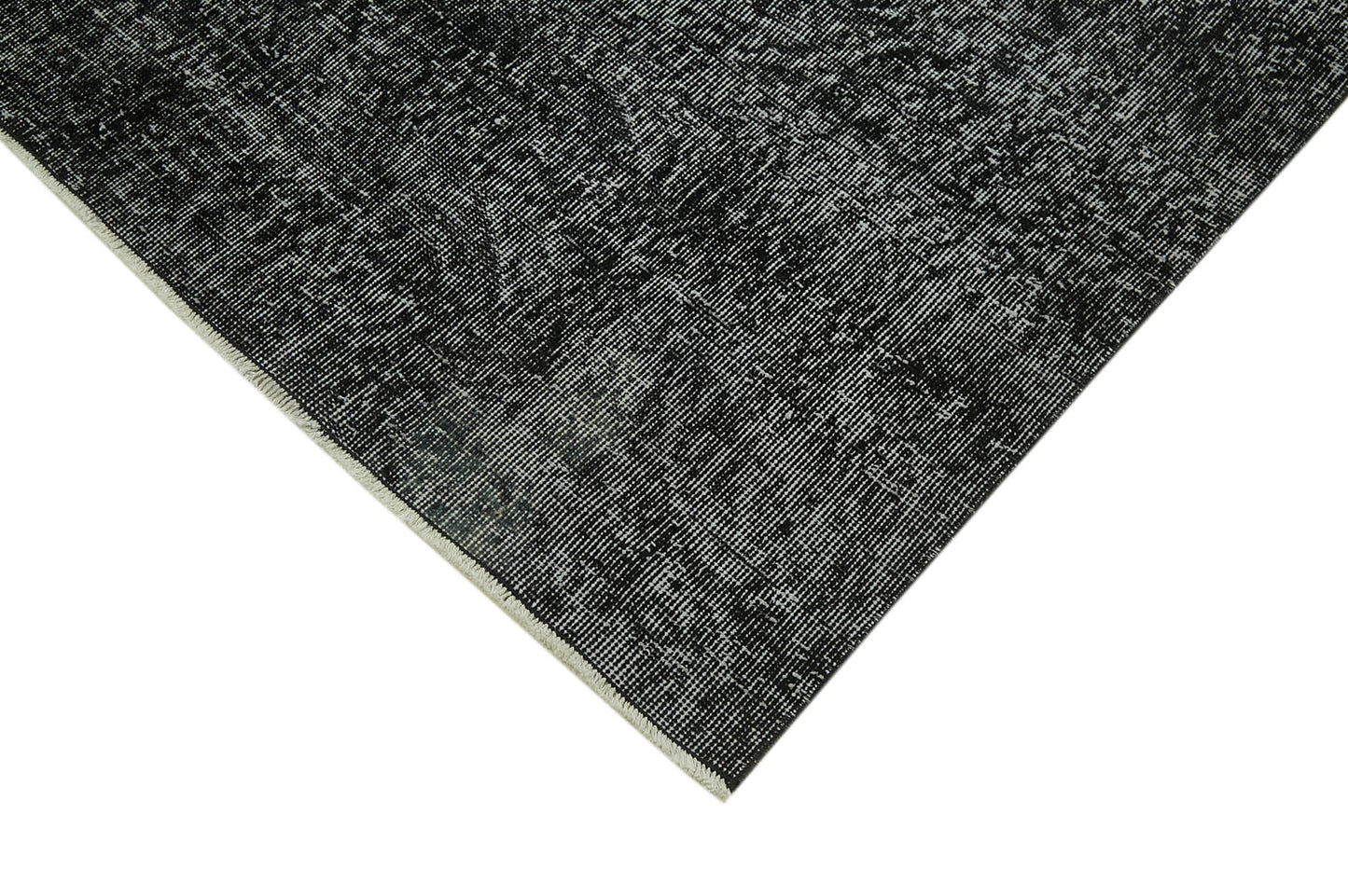 6x9 Black Overdyed Rug - 41140