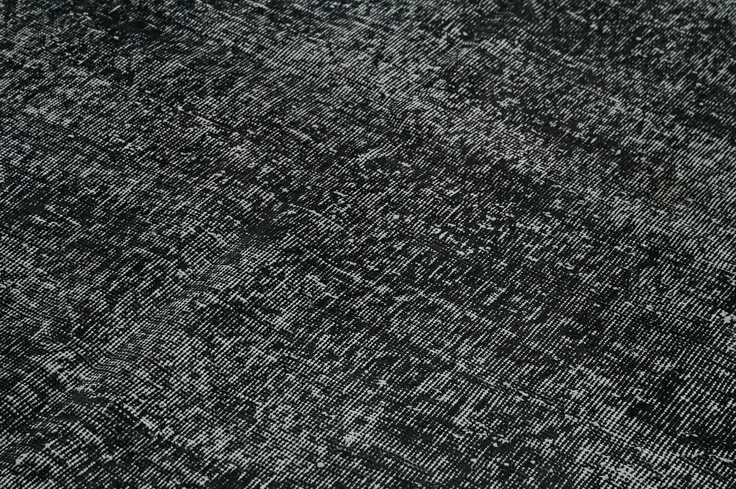 6x9 Black Overdyed Rug - 41140