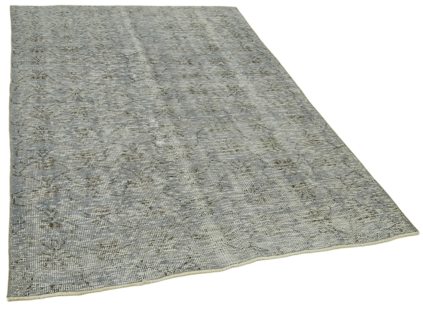 5x7 Blue Overdyed Rug - 41142