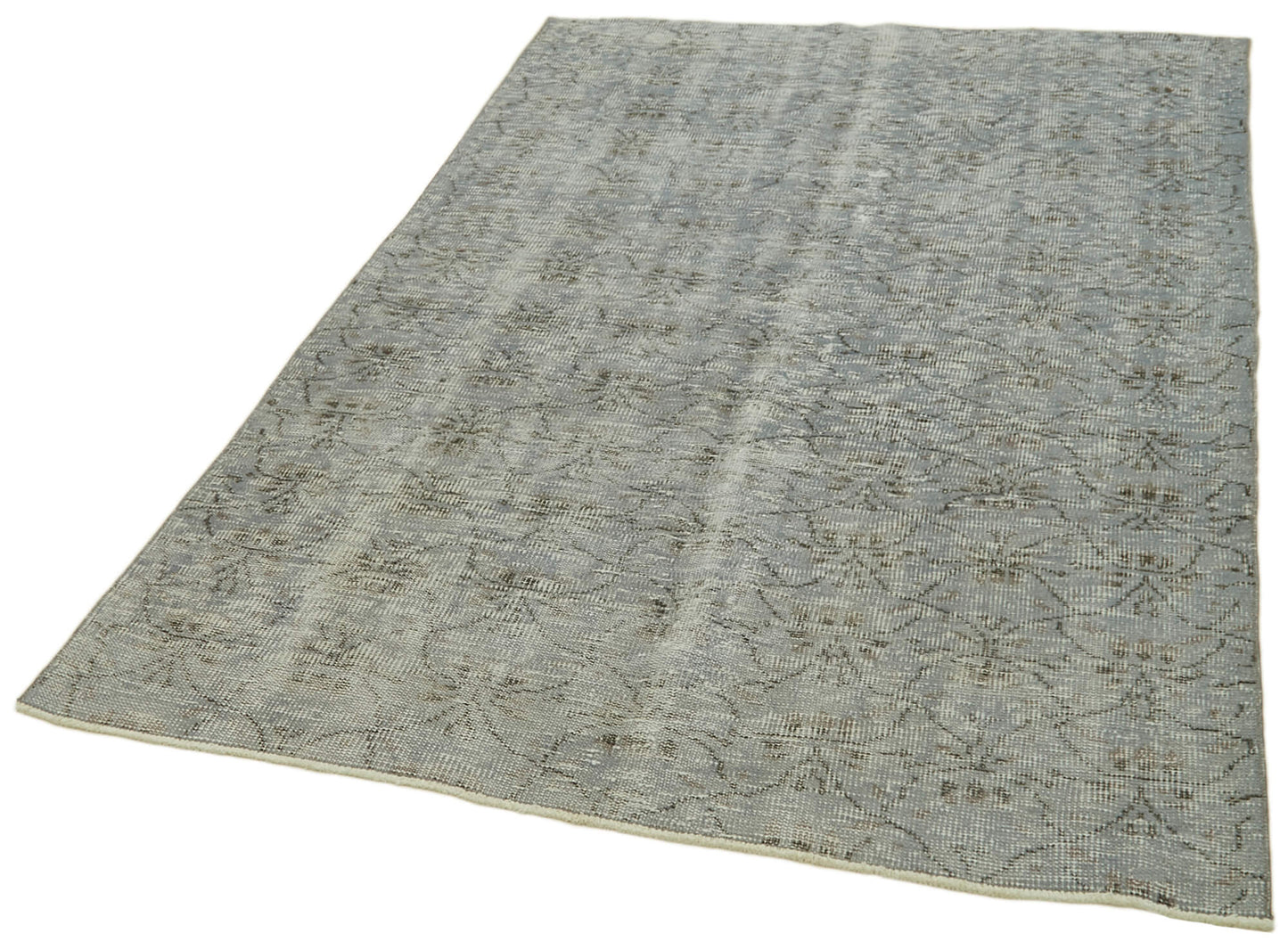 5x7 Blue Overdyed Rug - 41142