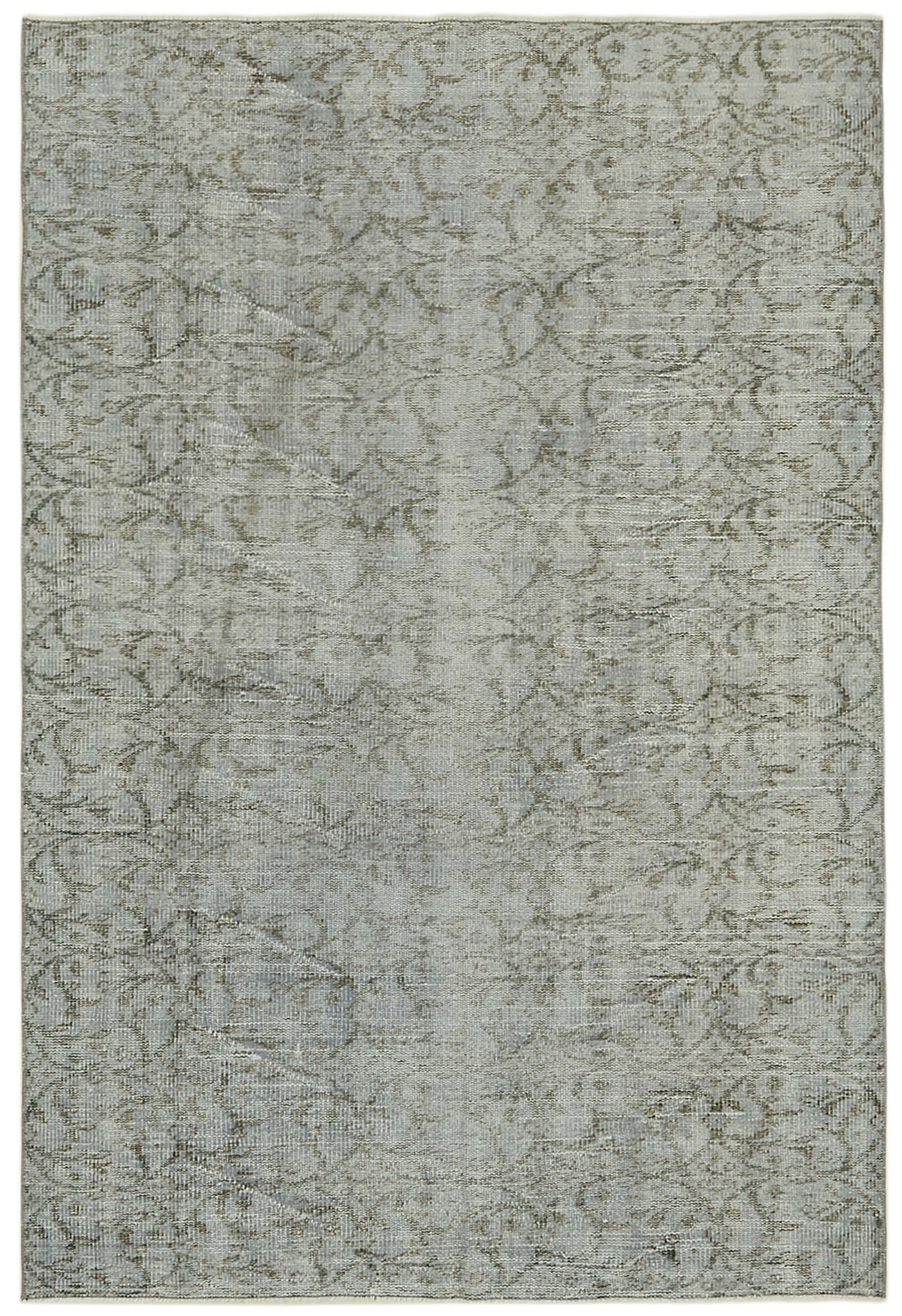 5x7 Blue Overdyed Rug - 41145