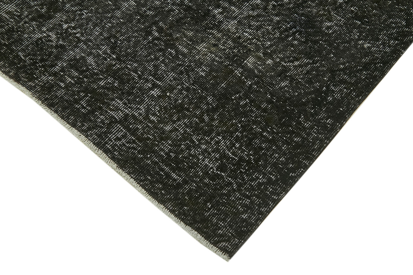 6x10 Black Overdyed Rug - 41149