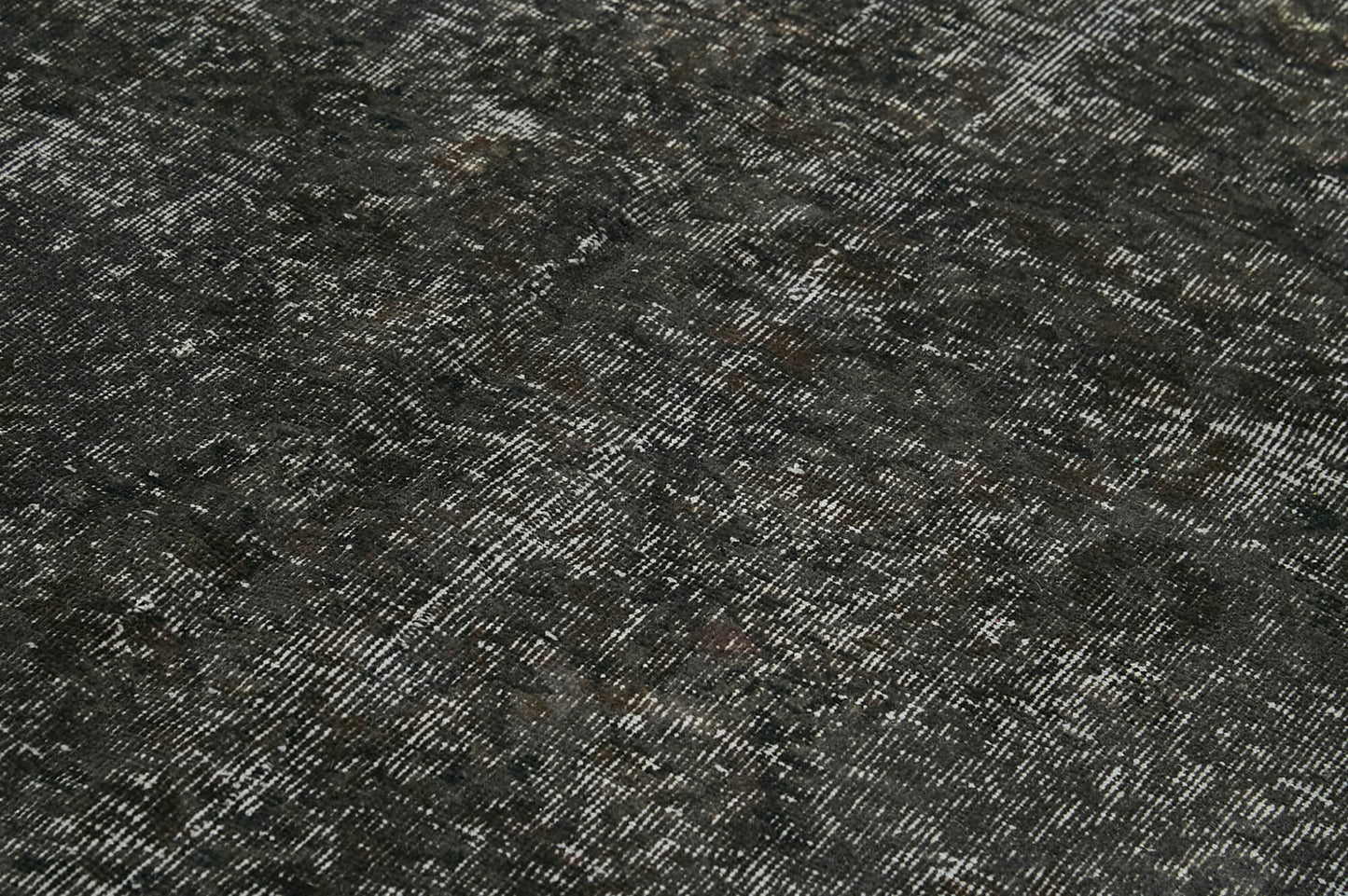 6x10 Black Overdyed Rug - 41149