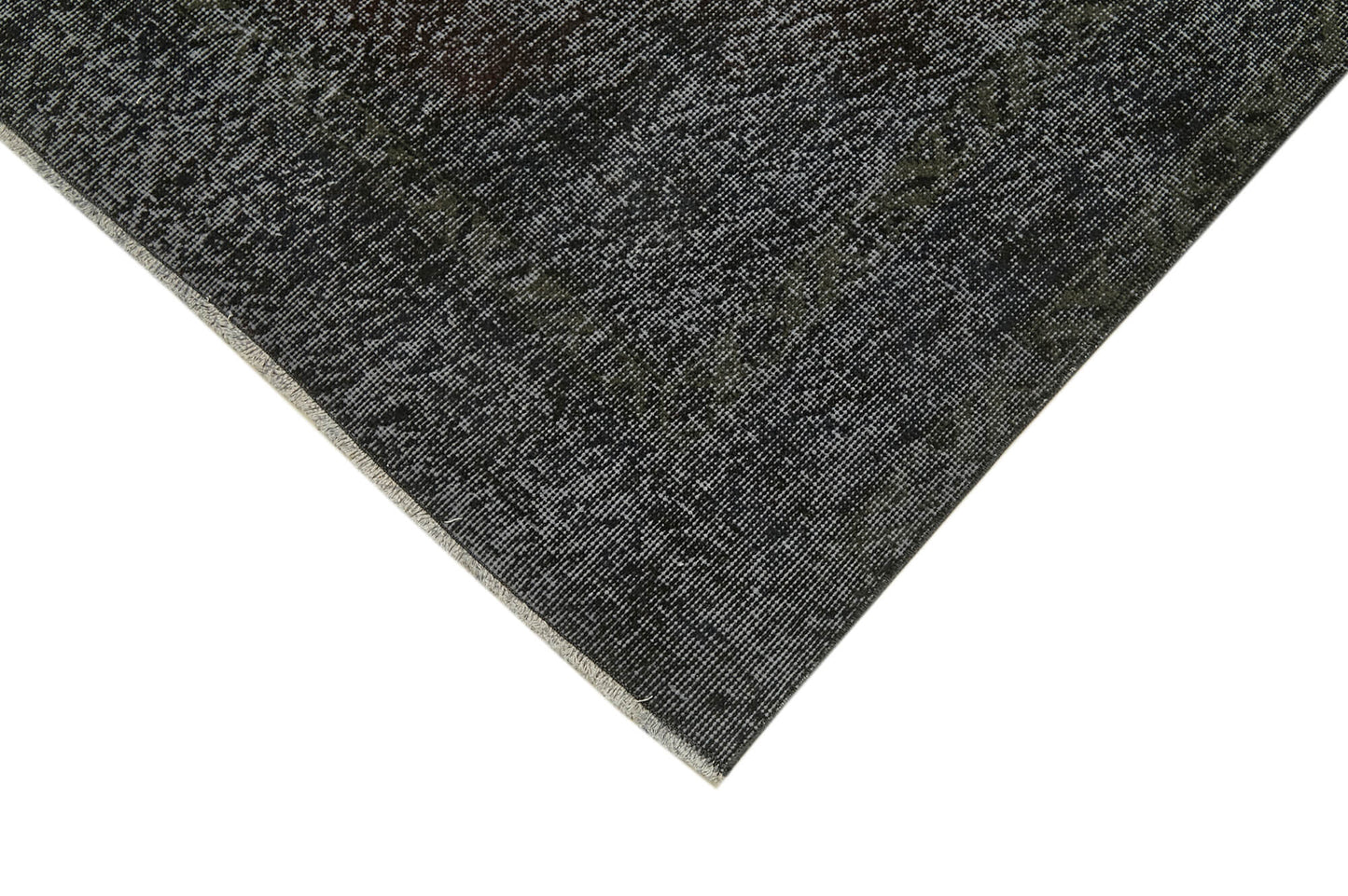 5x9 Black Overdyed Rug - 41165