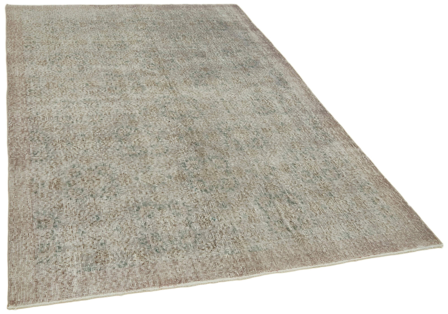 5x8 Blue Overdyed Rug - 41167