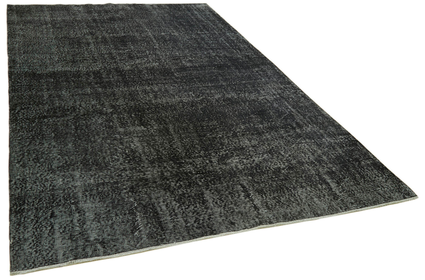 6x11 Black Overdyed Rug - 41168